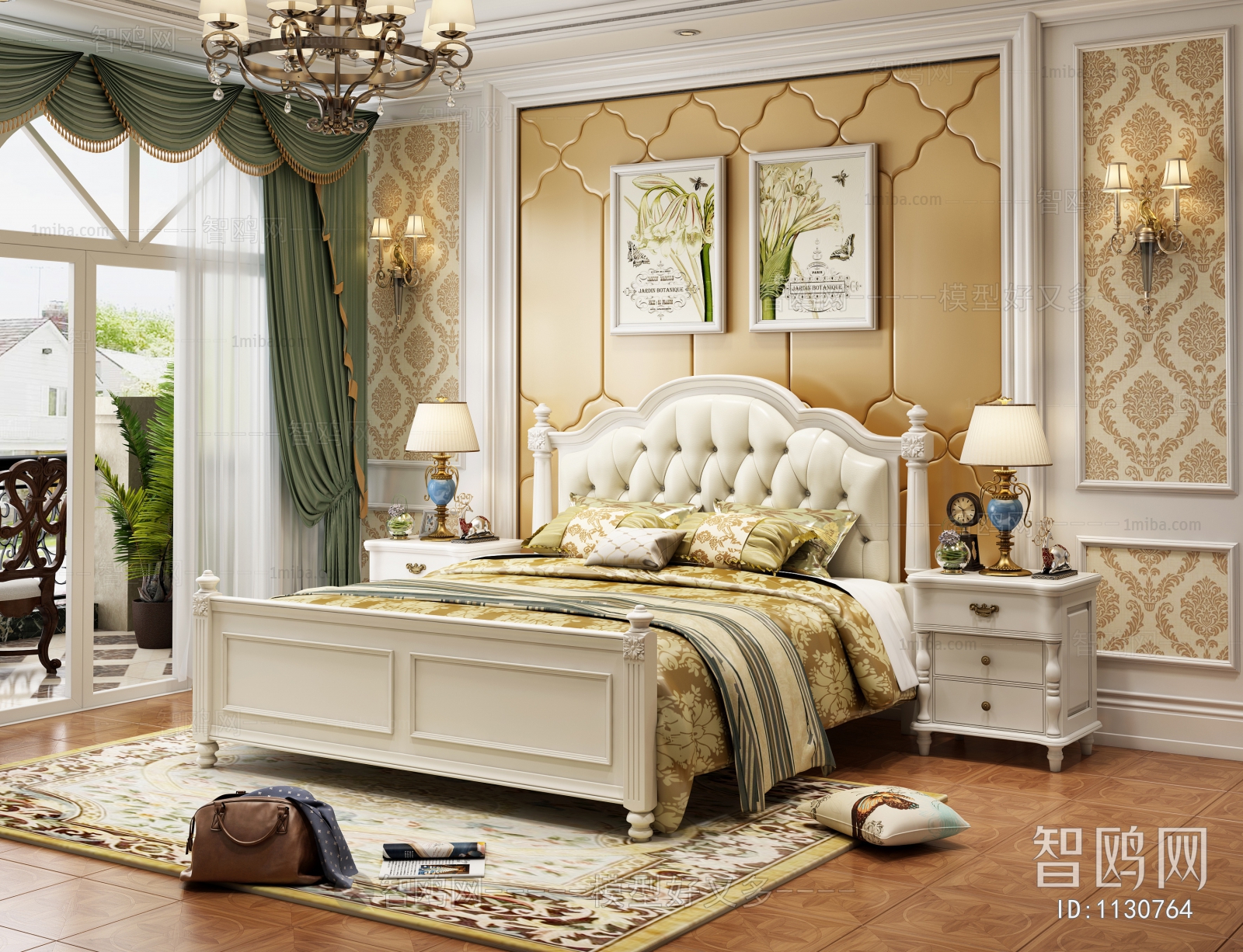 American Style Bedroom