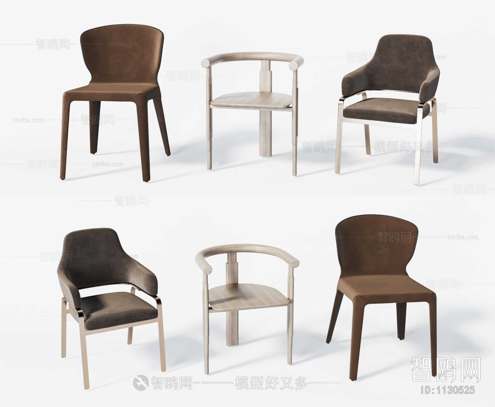 Wabi-sabi Style Single Chair