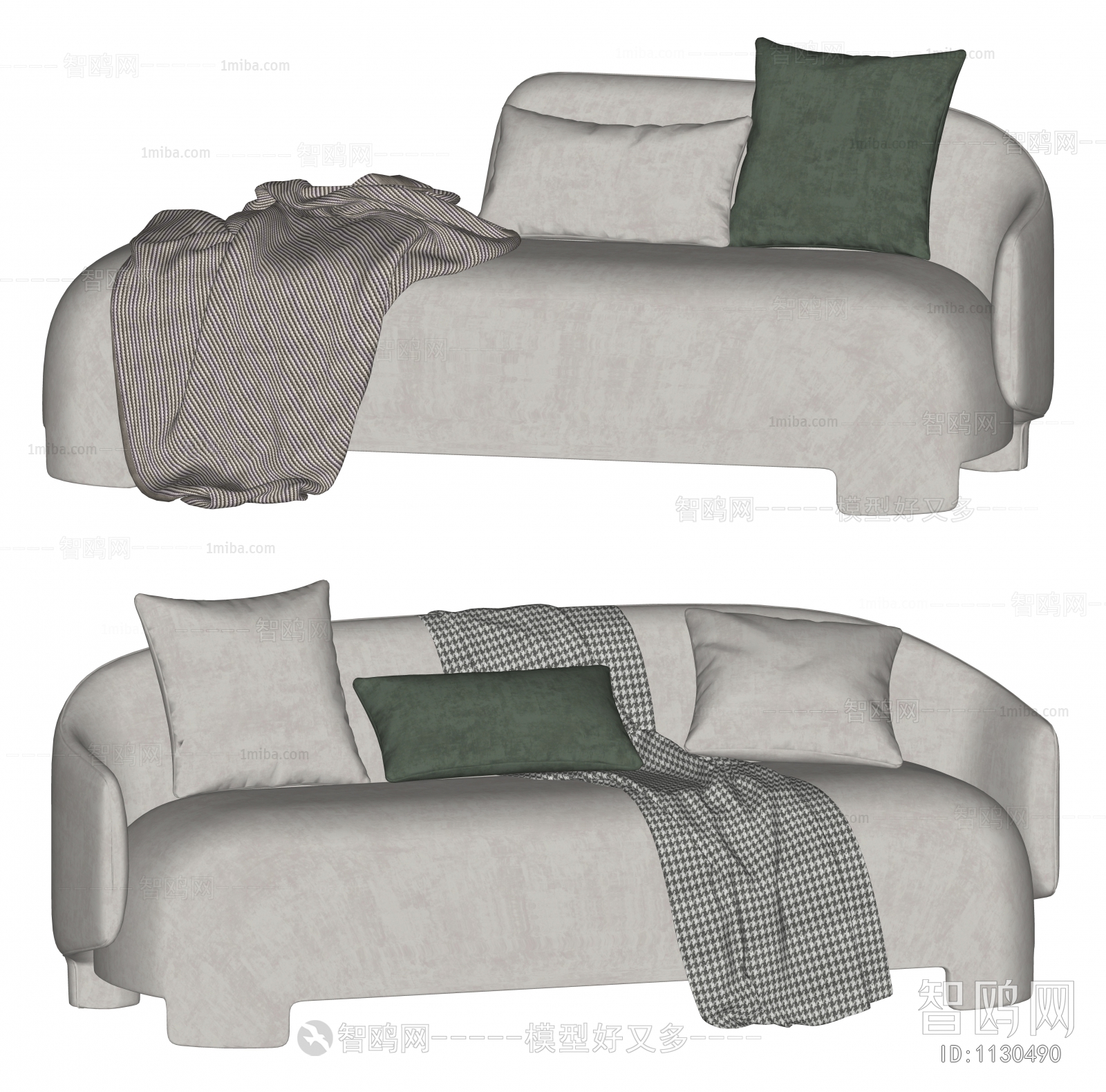 Nordic Style Multi Person Sofa