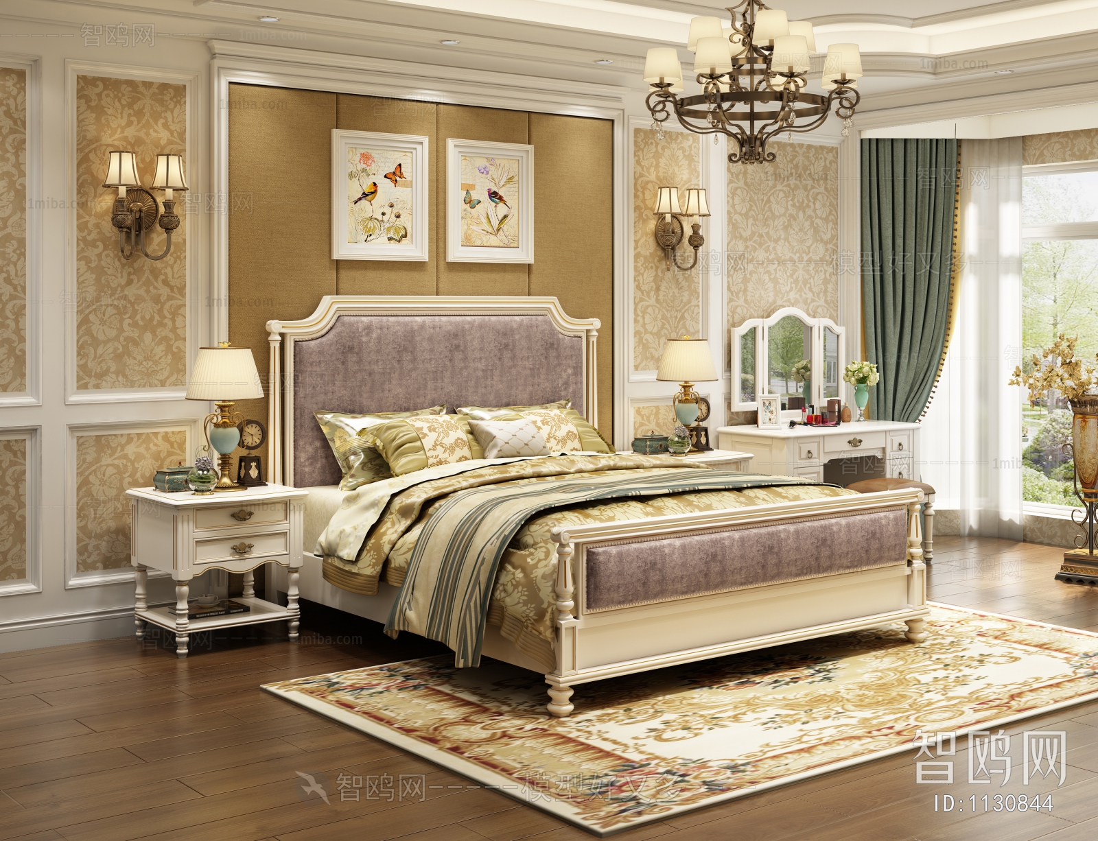 American Style Bedroom