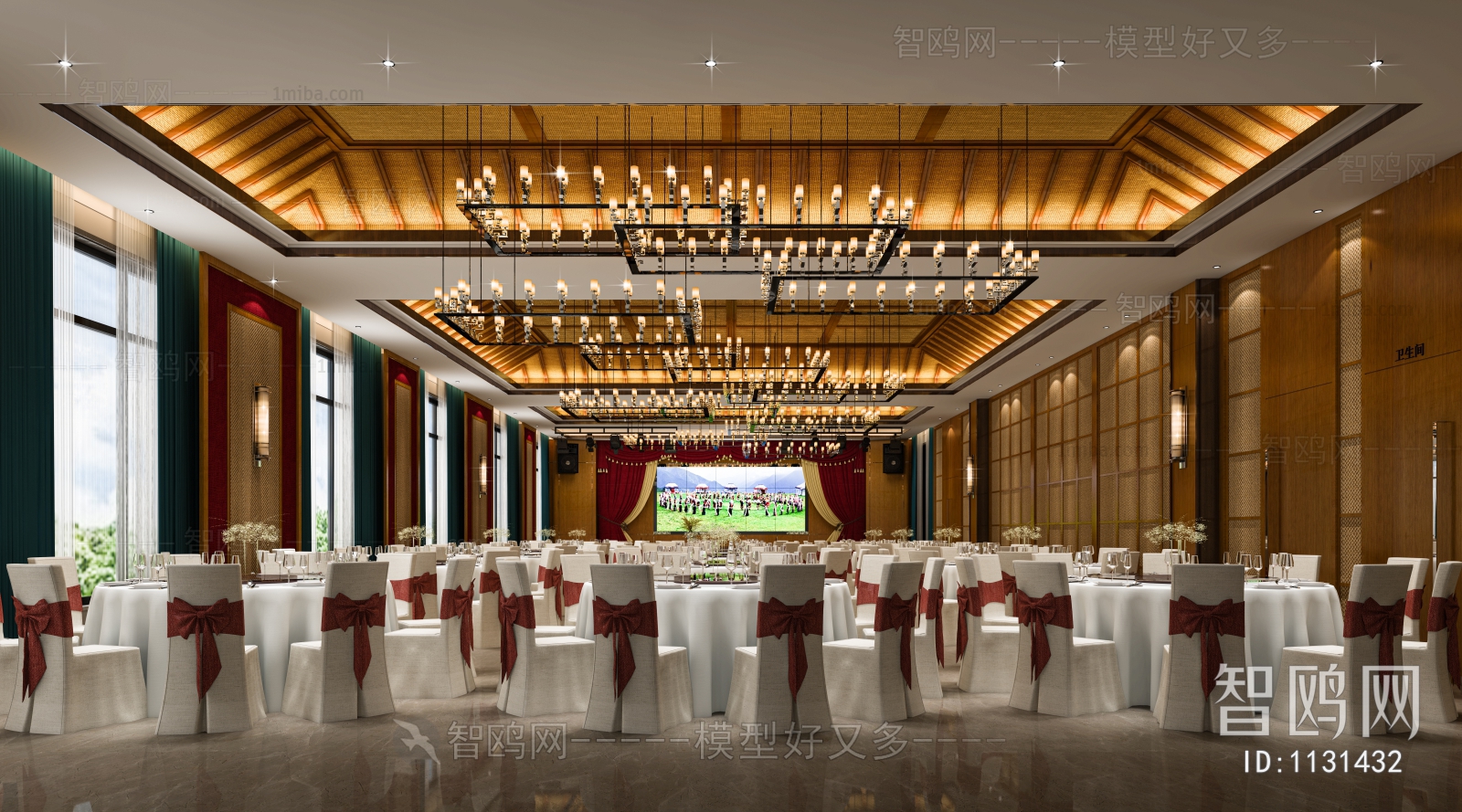 New Chinese Style Banquet Hall