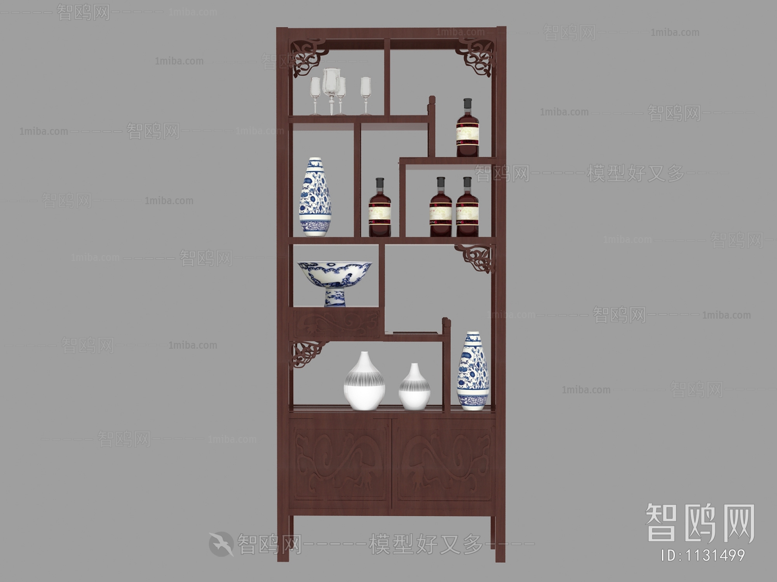 New Chinese Style Antique Rack