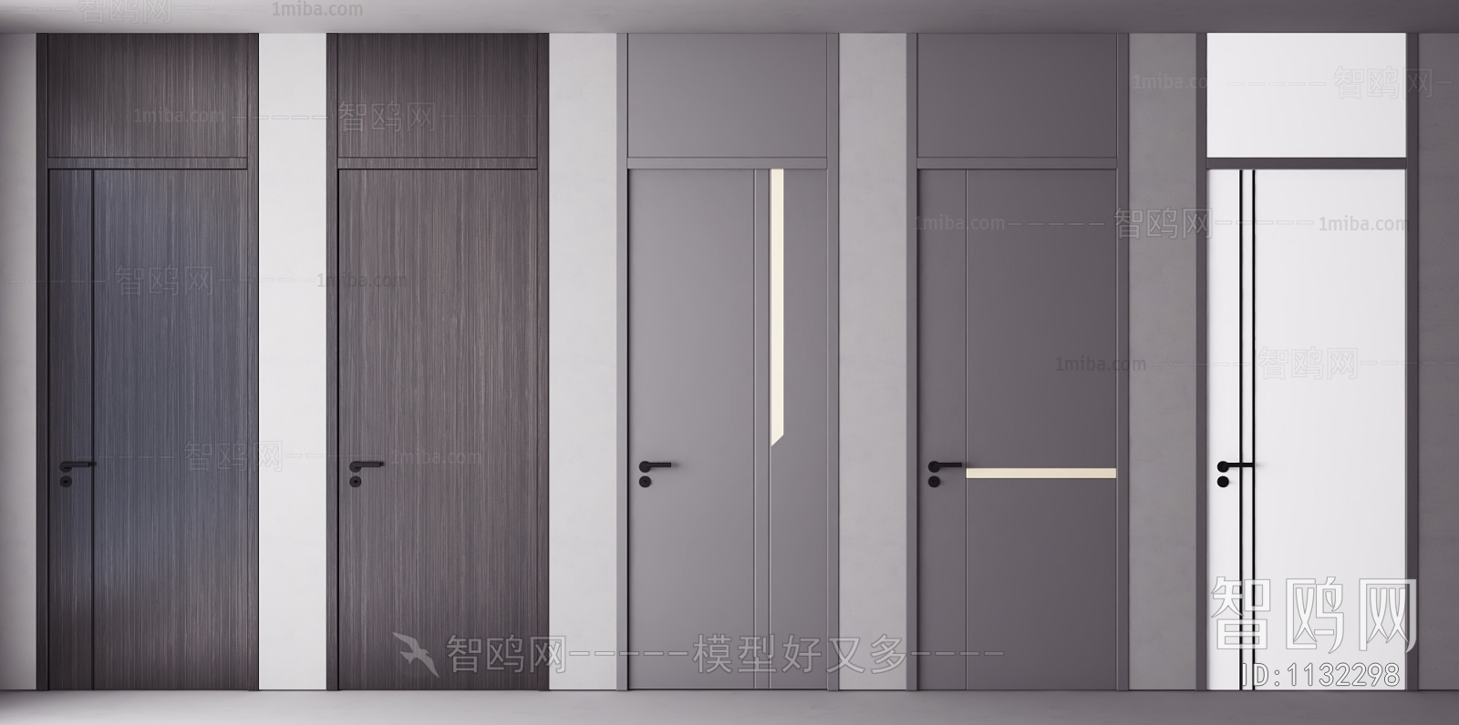 Modern Single Door