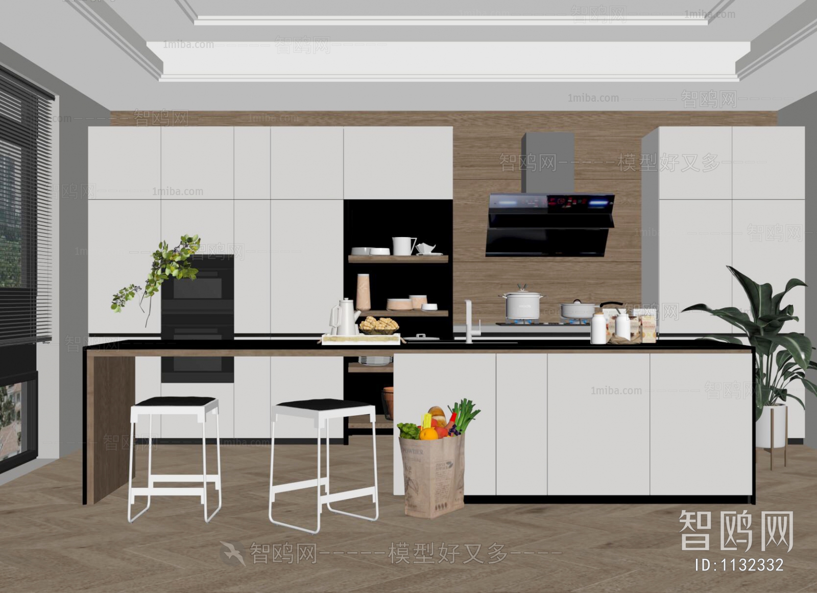 Modern Open Kitchen