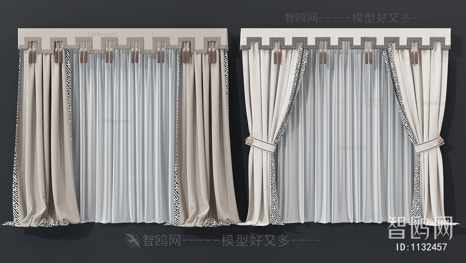 New Chinese Style The Curtain