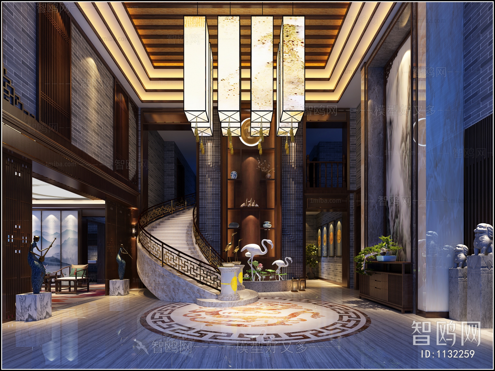 Chinese Style Lobby Hall