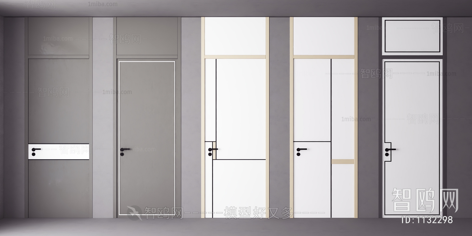 Modern Single Door