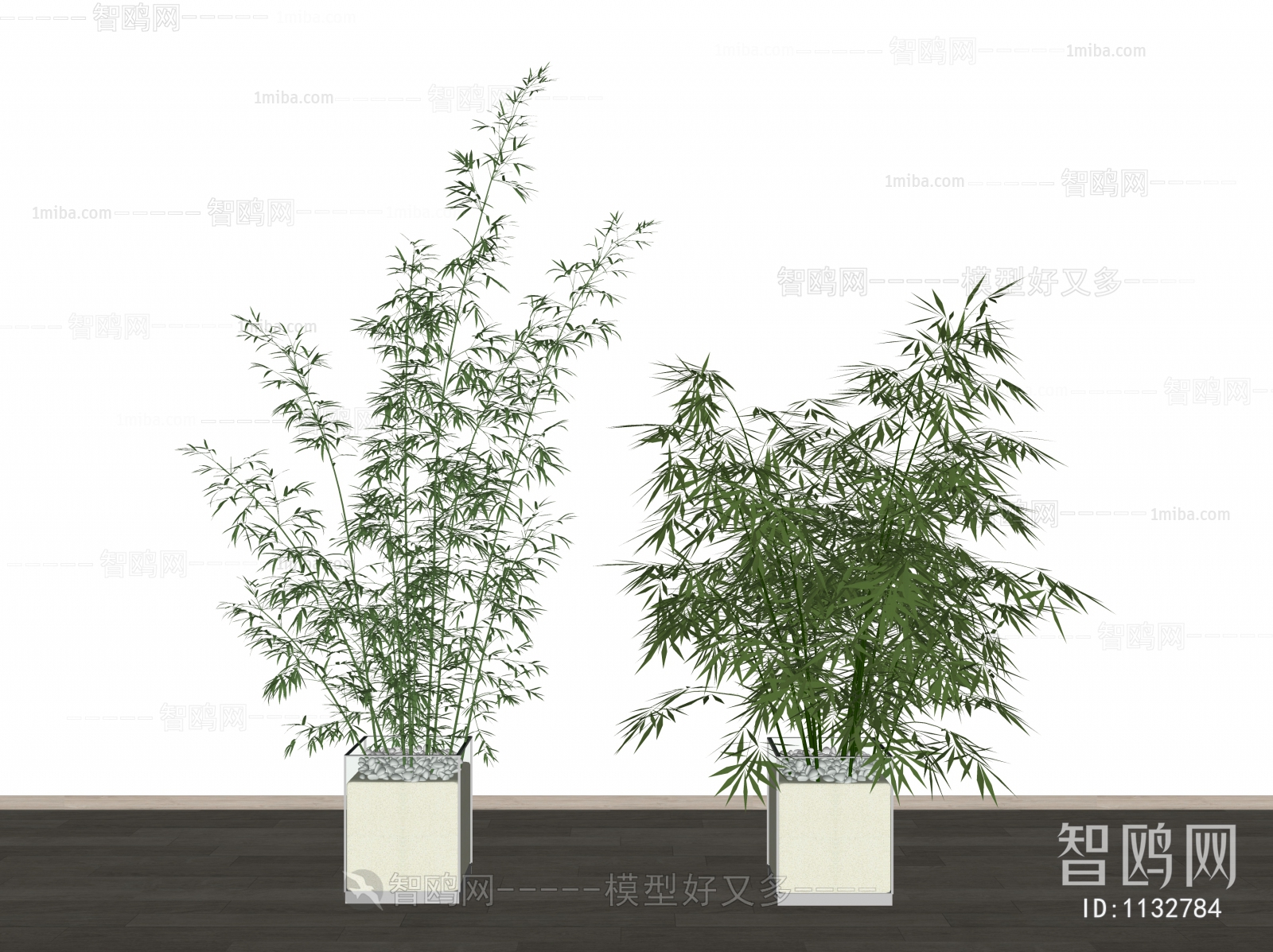 现代落地绿植盆栽