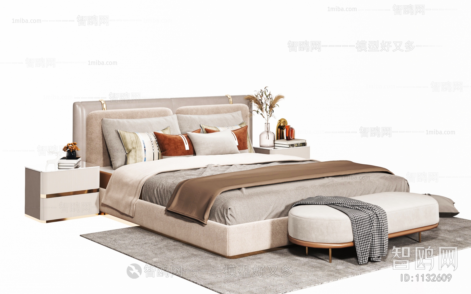 Modern Double Bed