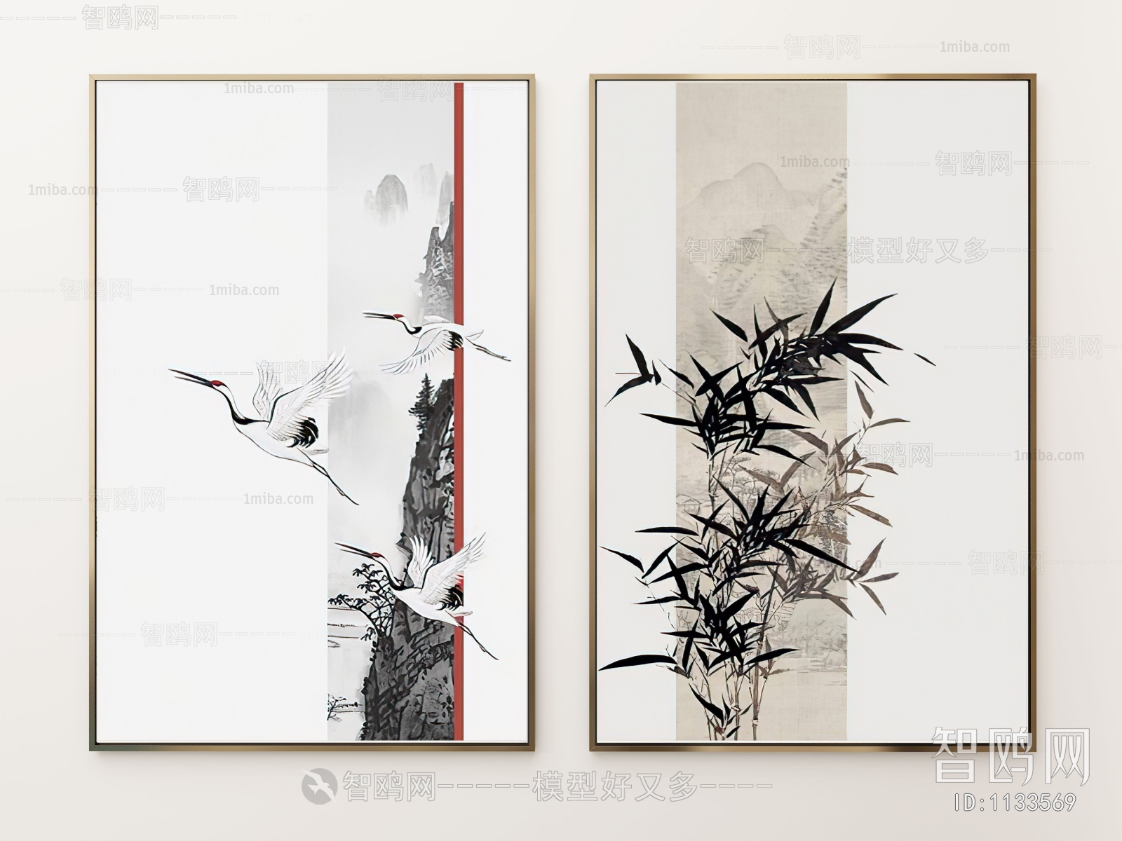 New Chinese Style Painting