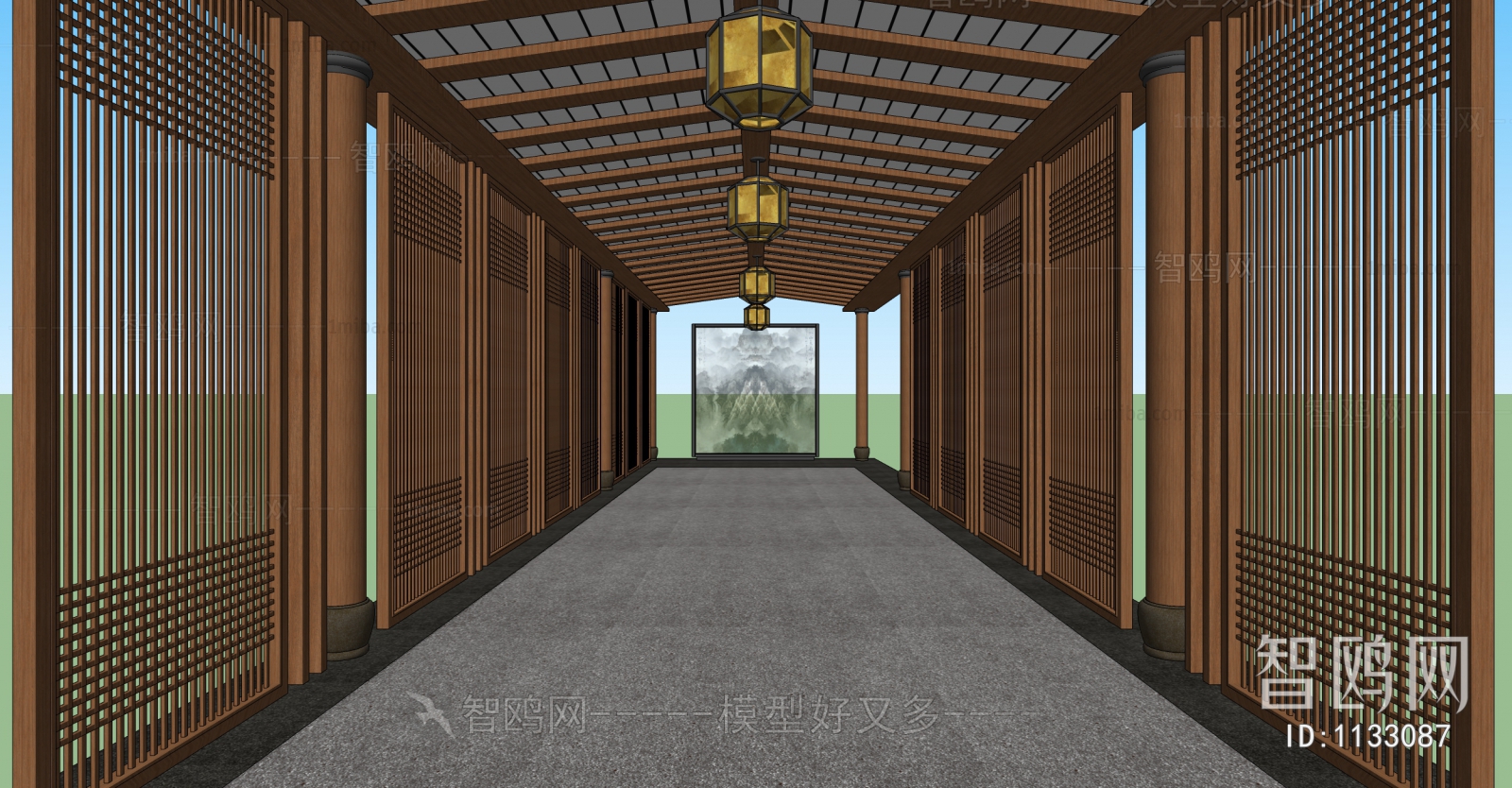 New Chinese Style Building Component