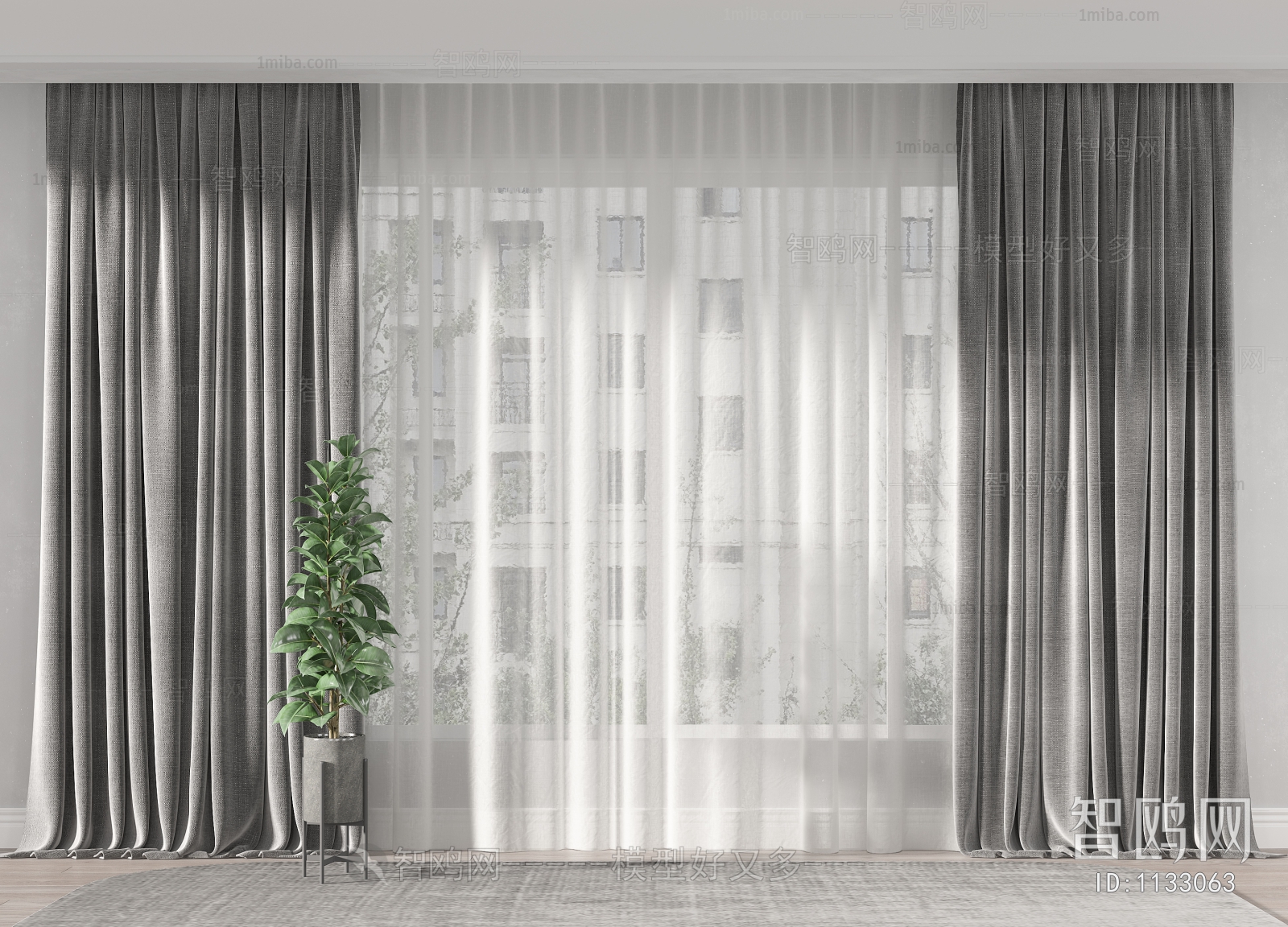 Modern The Curtain