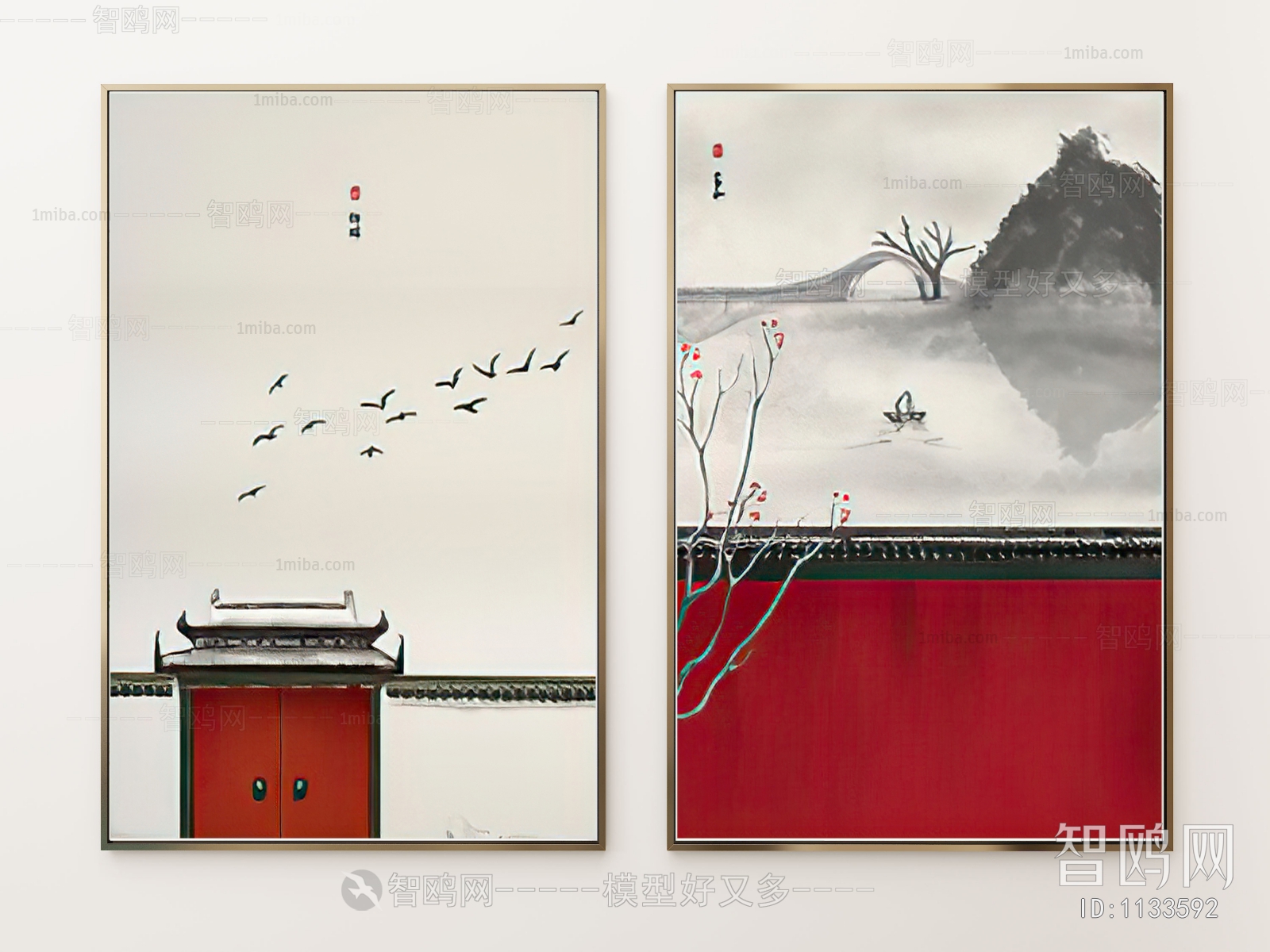 New Chinese Style Painting