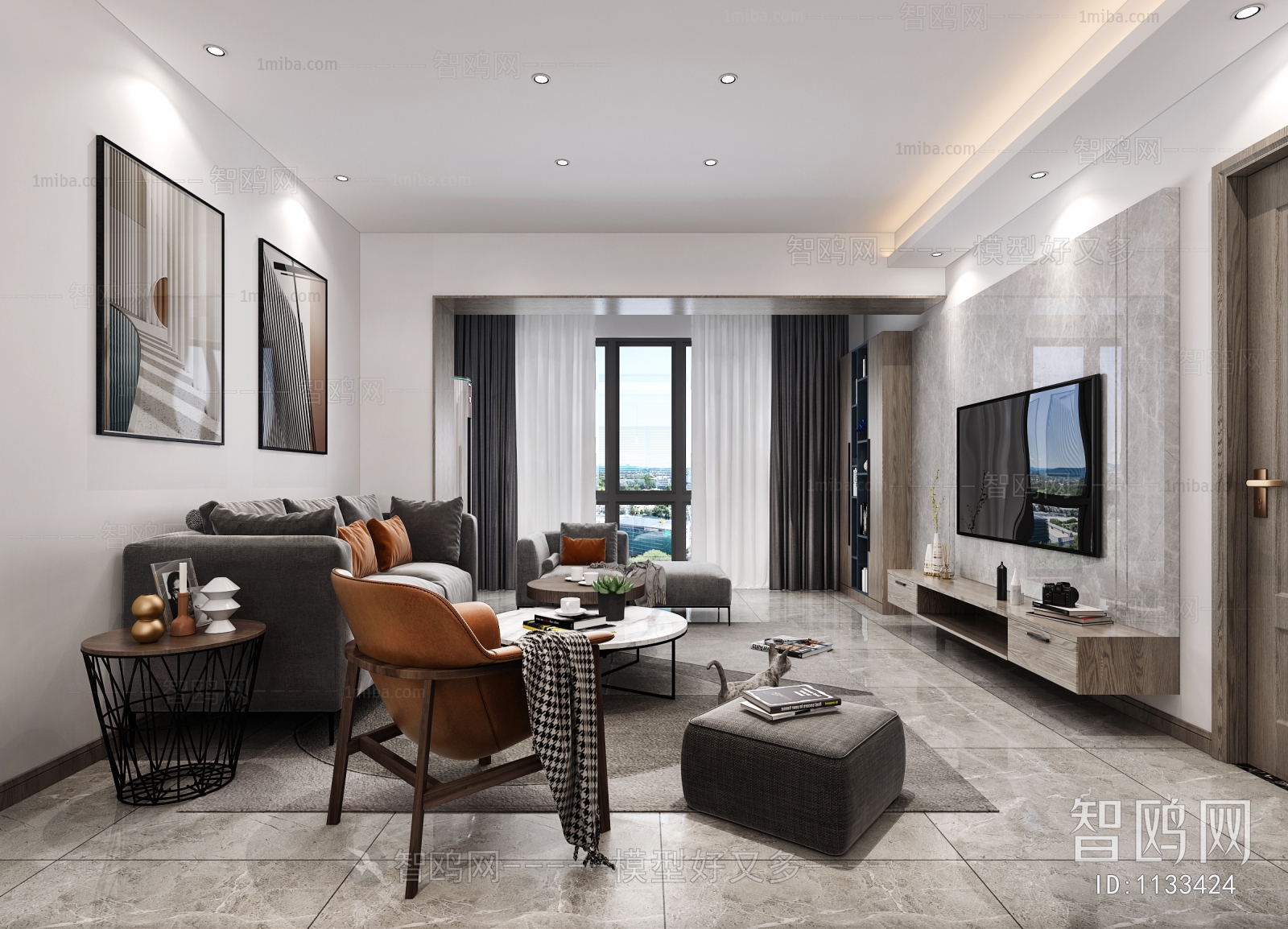 Modern A Living Room