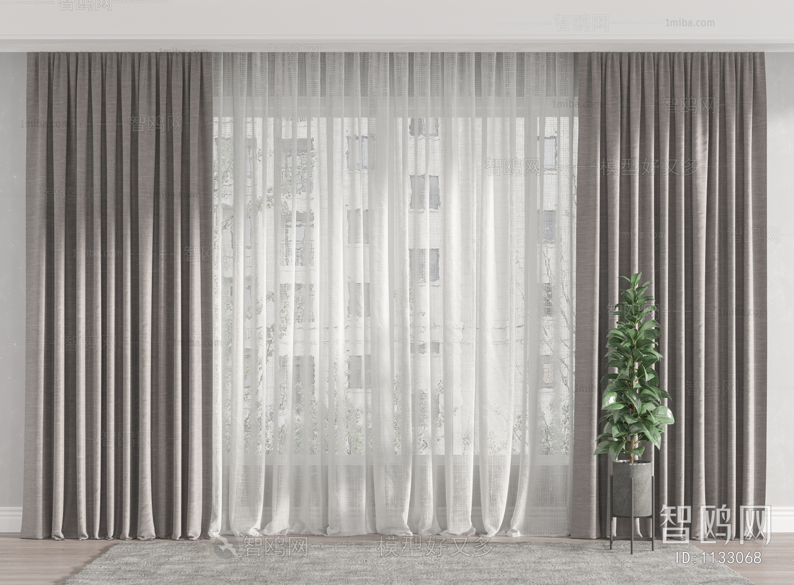 Modern The Curtain