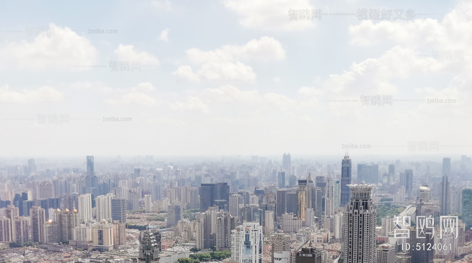 现代都市3D模型下载