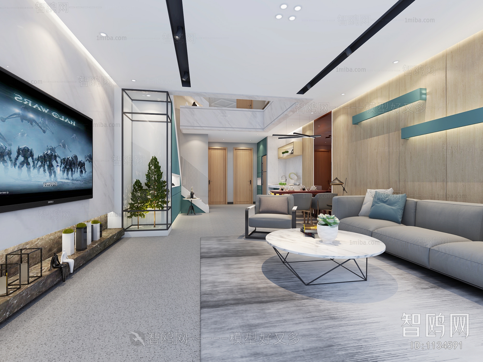 Modern A Living Room