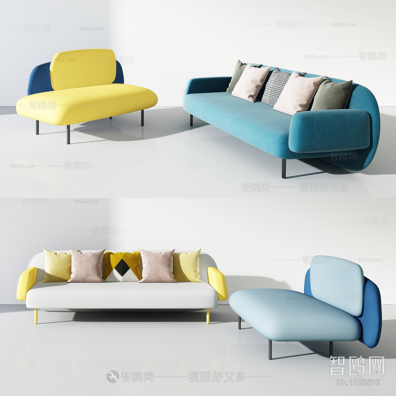 Modern Sofa Combination