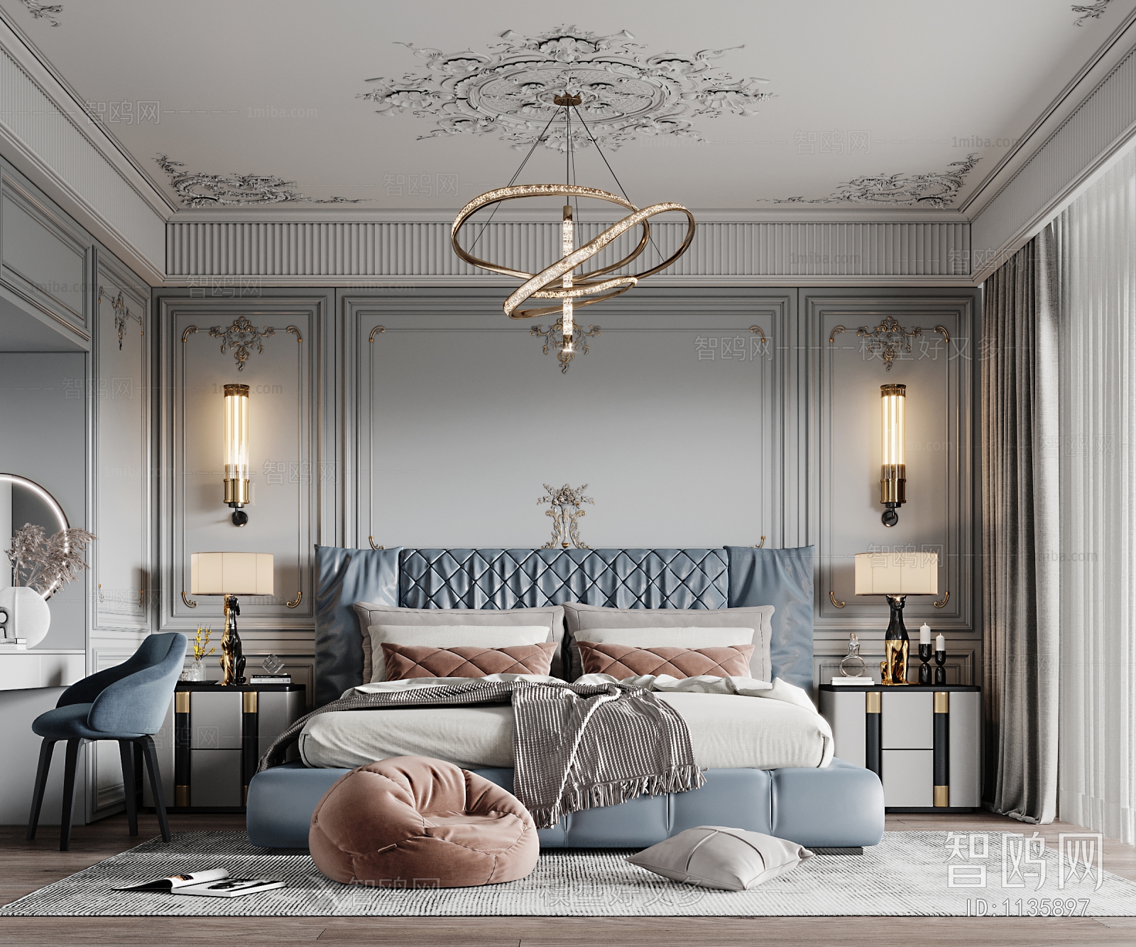 French Style Bedroom