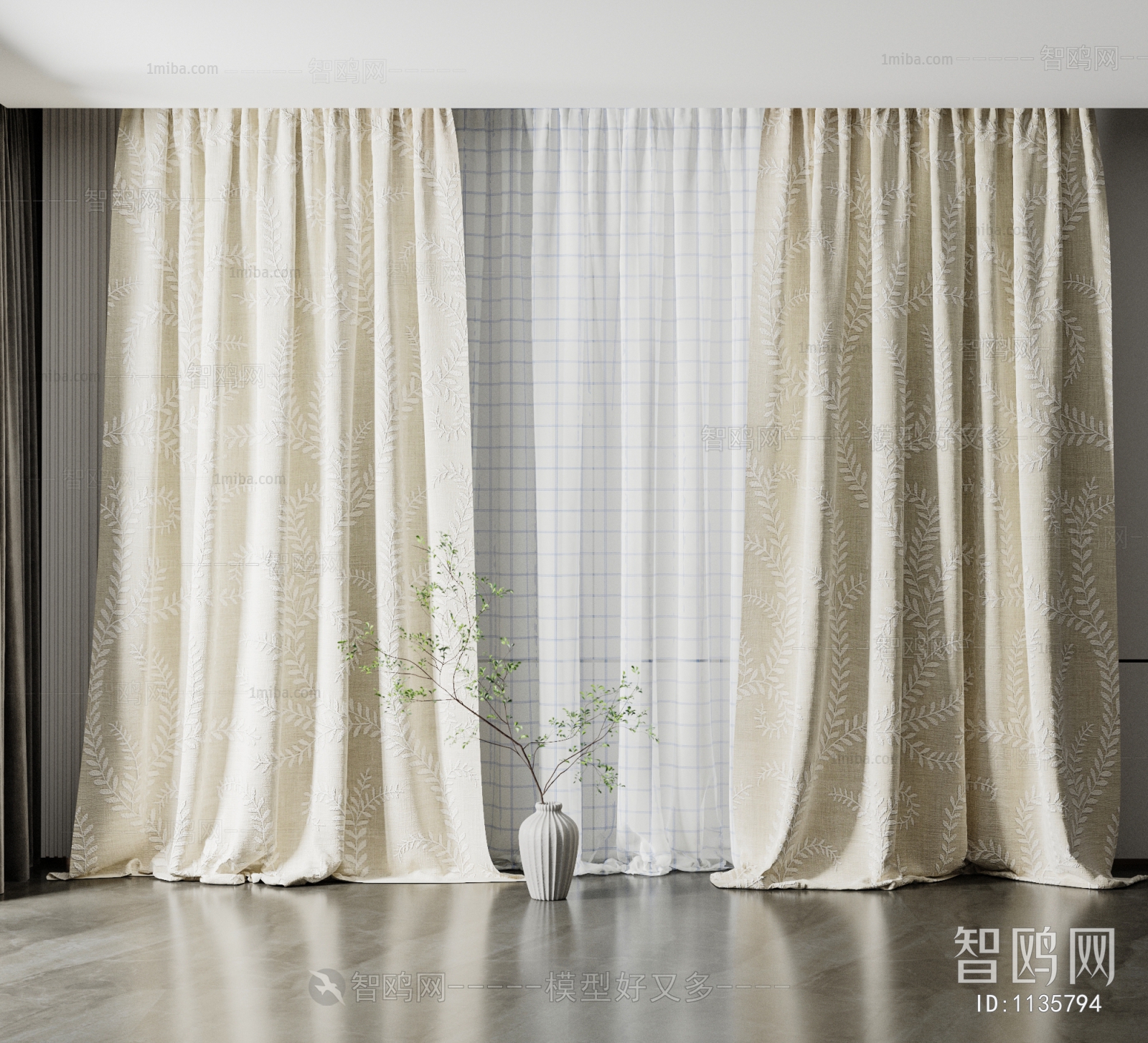 Modern The Curtain