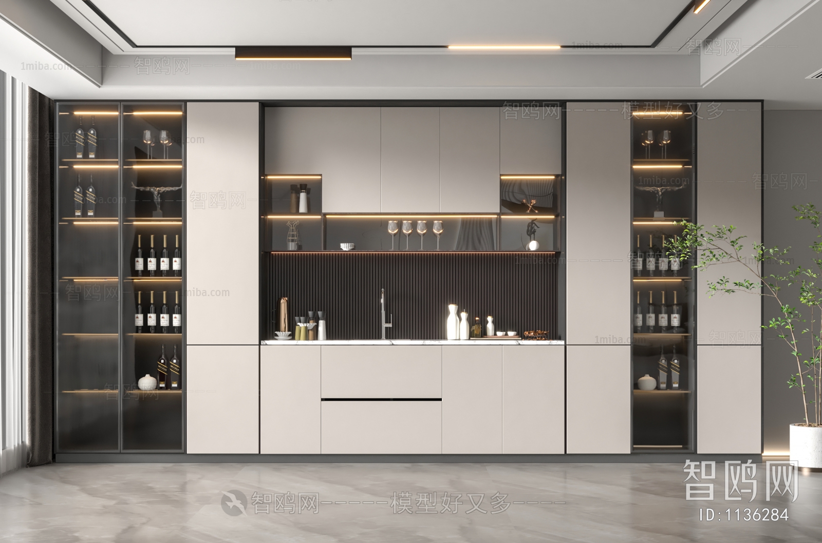 Modern Wine Cabinet