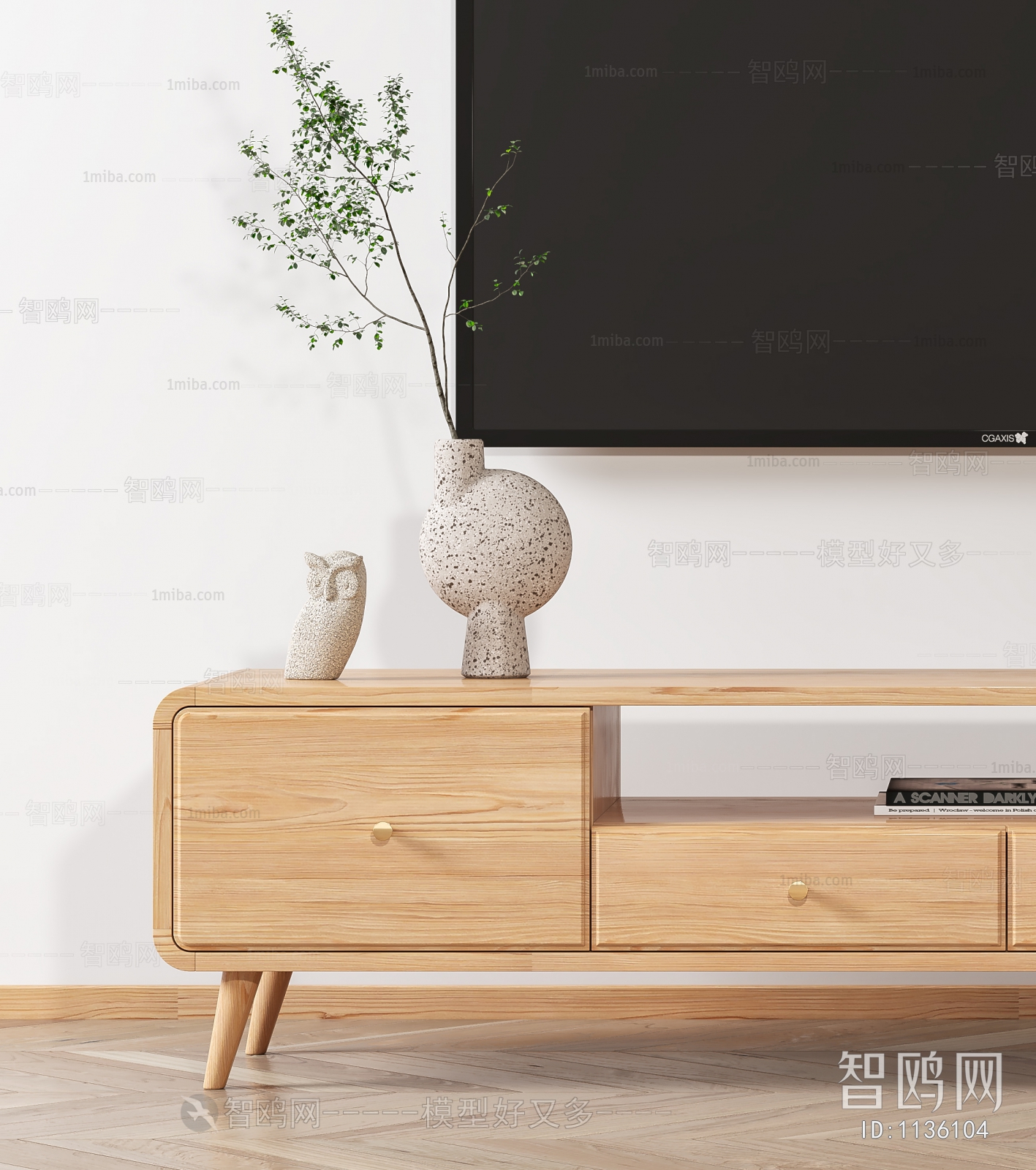 Nordic Style TV Cabinet