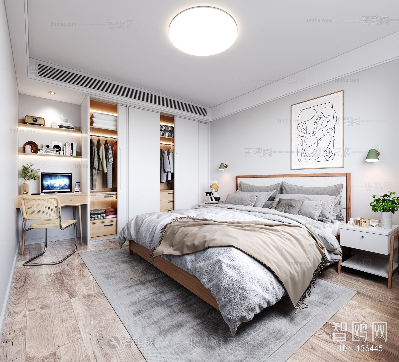 Nordic Style Bedroom