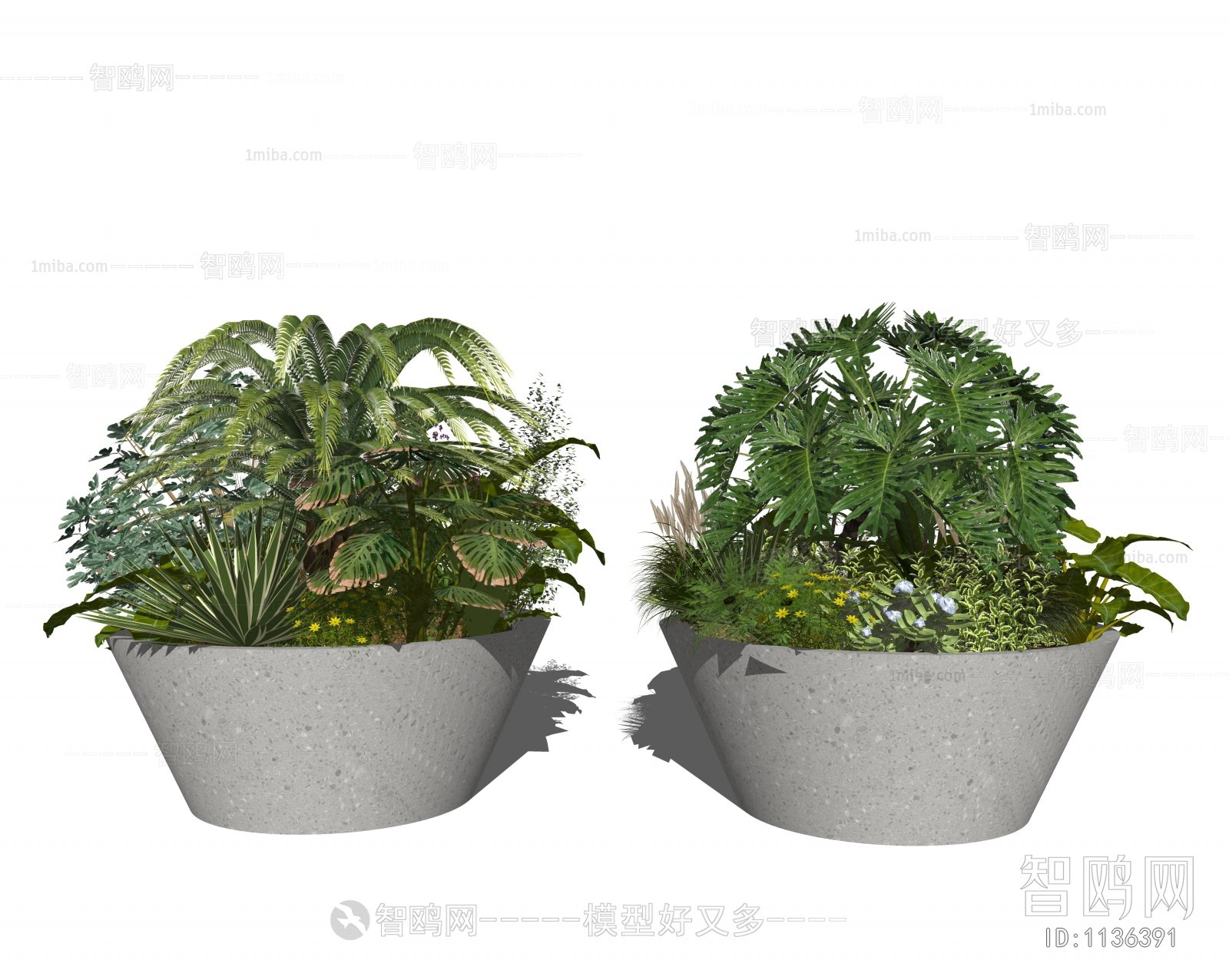 现代绿植盆栽