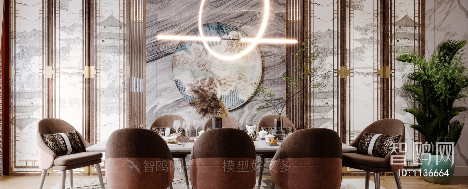 新中式轻奢餐厅