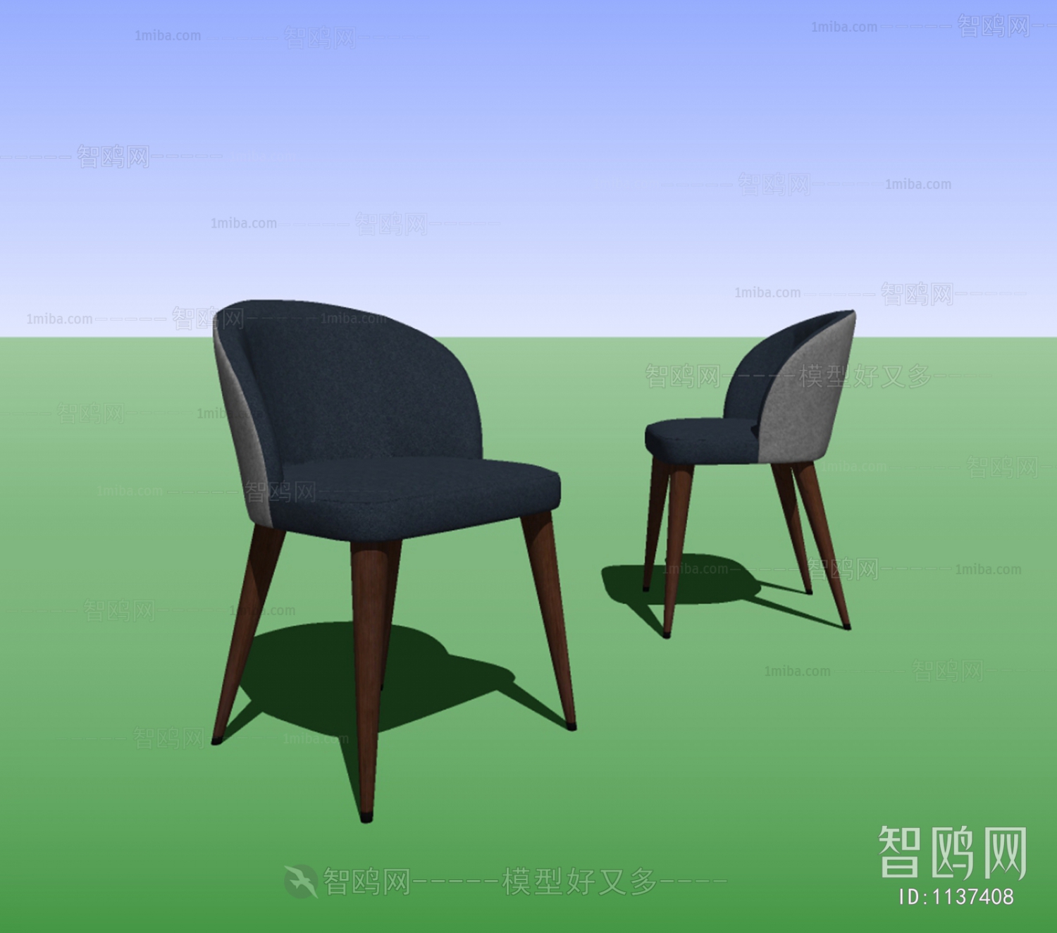 Nordic Style Single Chair