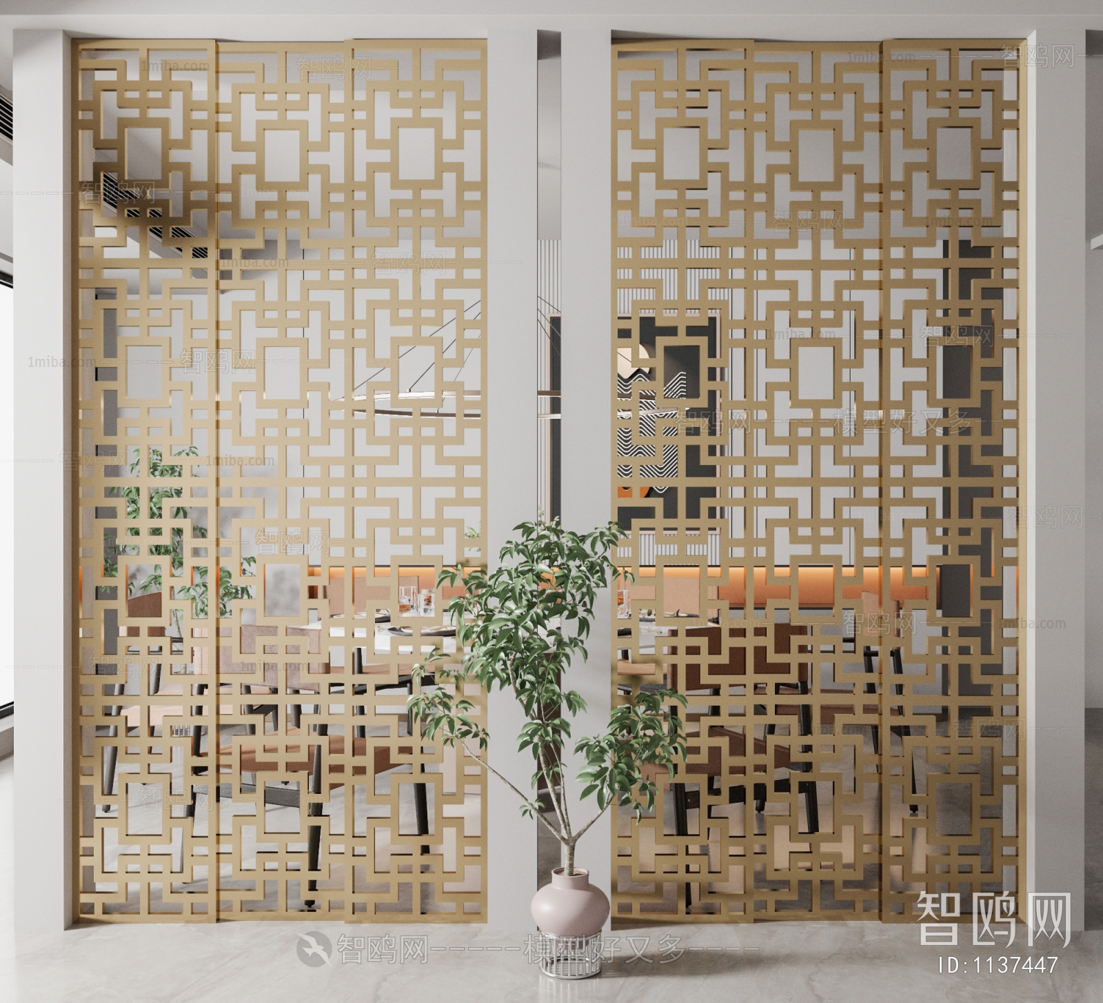 Chinese Style Partition