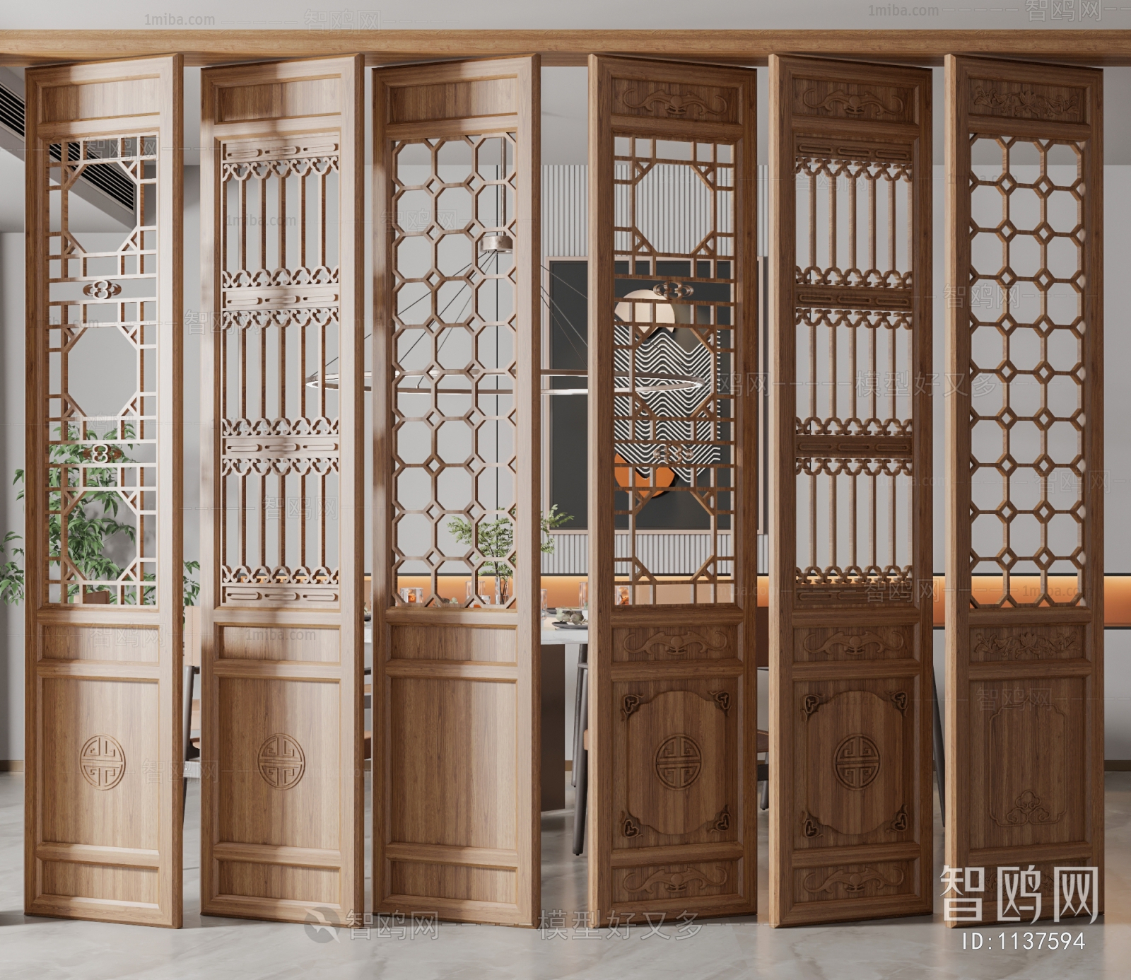 New Chinese Style Partition