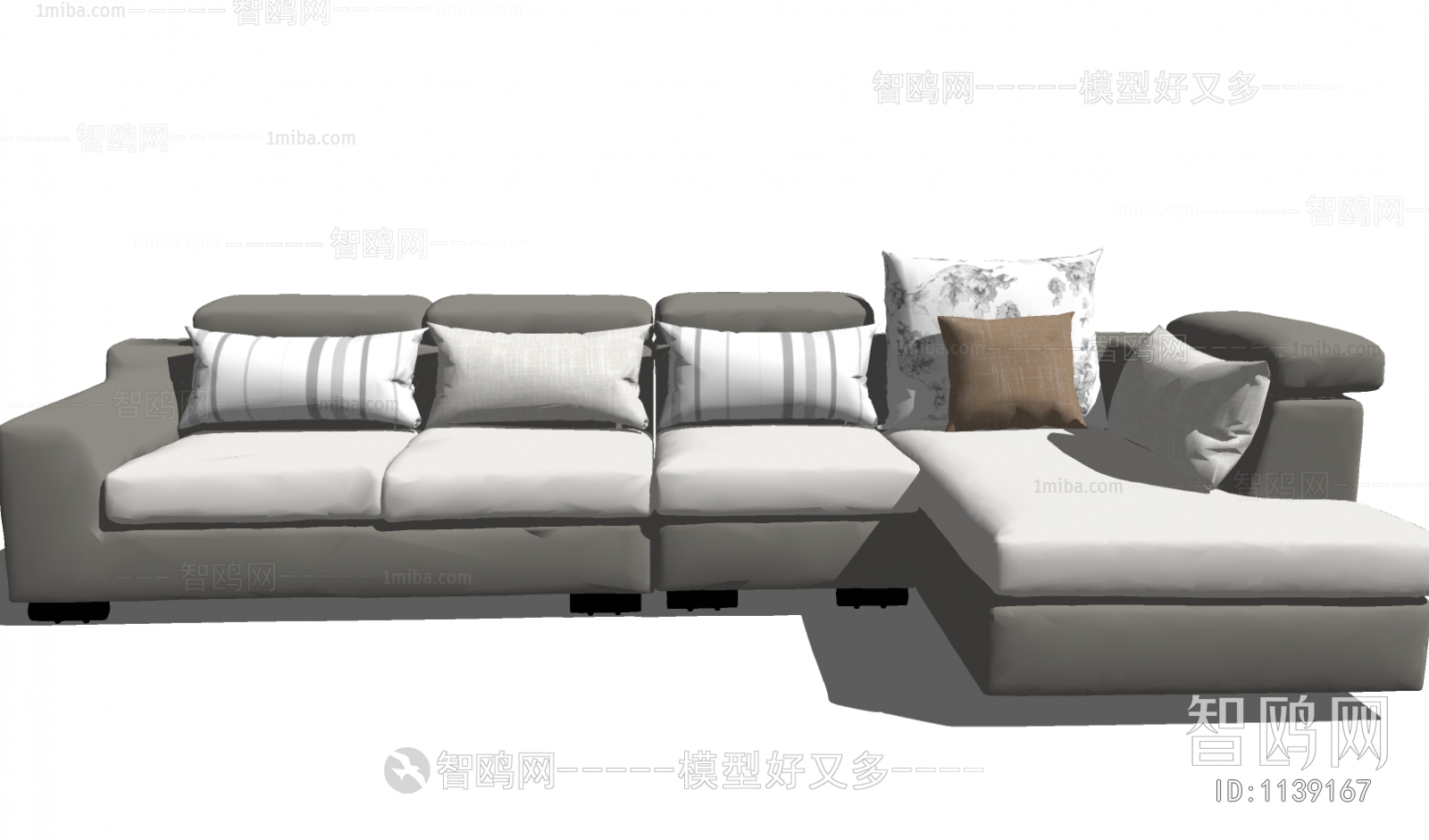 Modern Multi Person Sofa