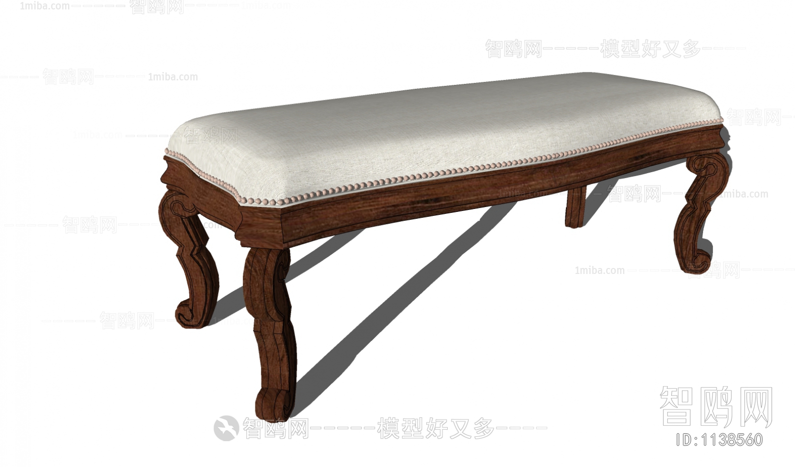 European Style Classical Style Footstool