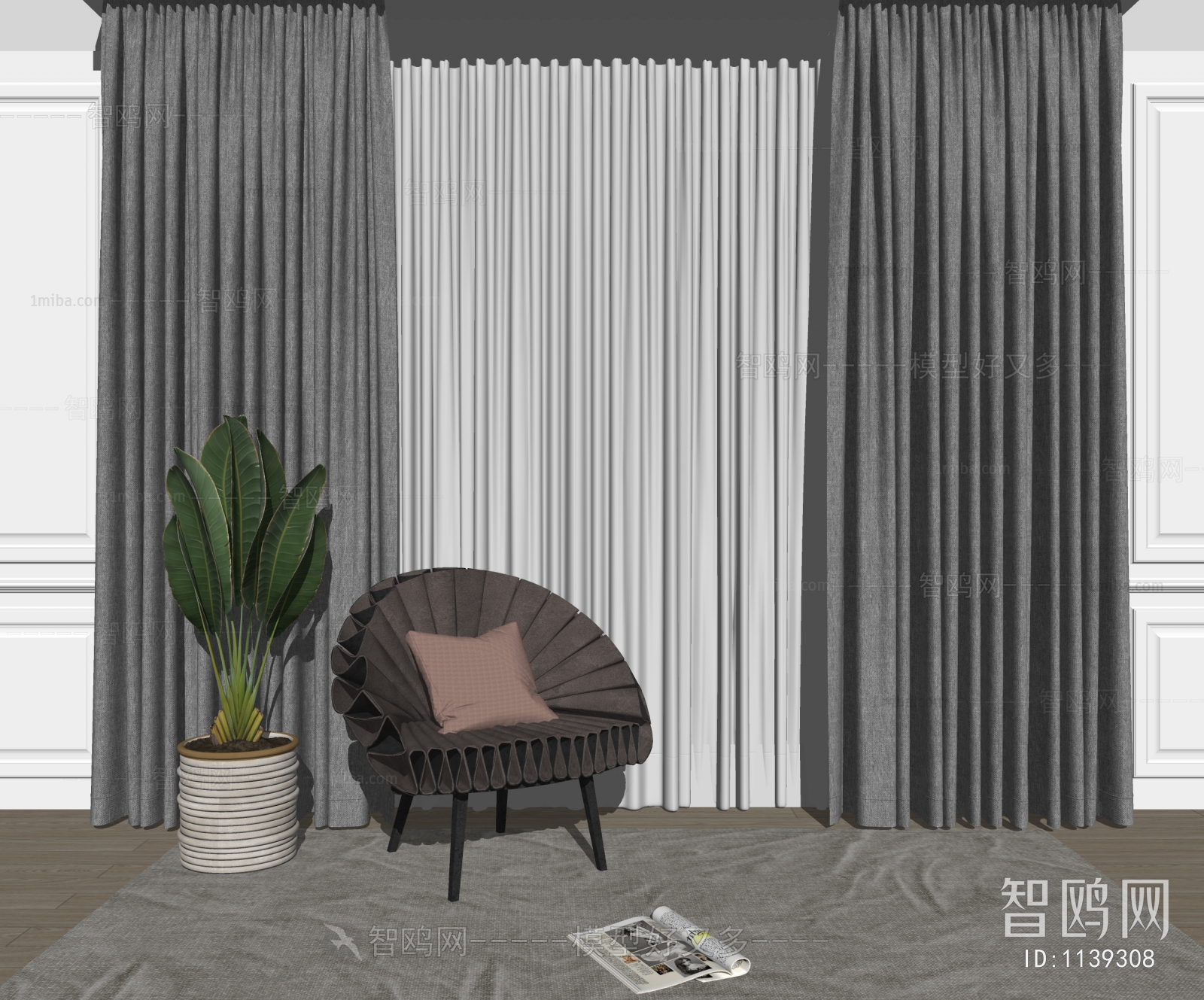 Modern The Curtain