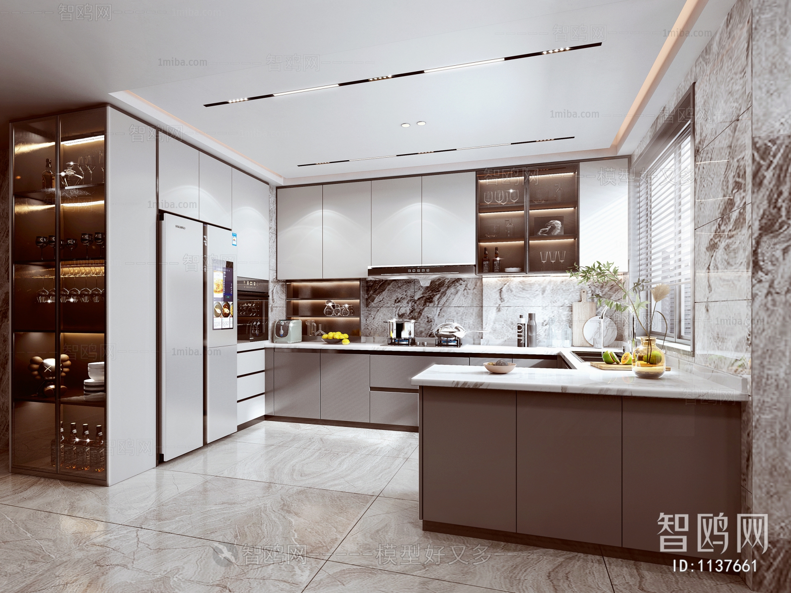 Modern Open Kitchen