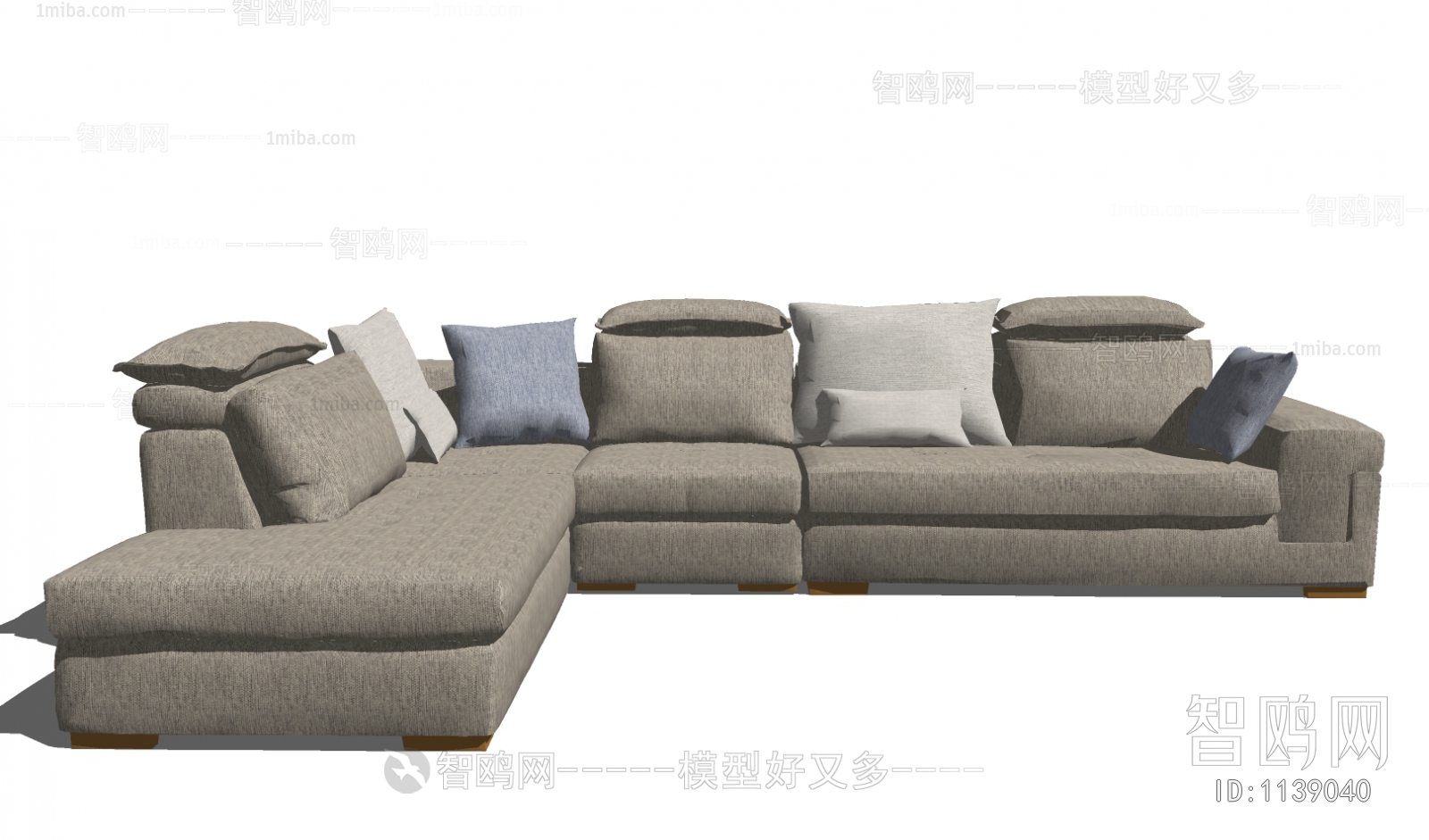 Modern Multi Person Sofa