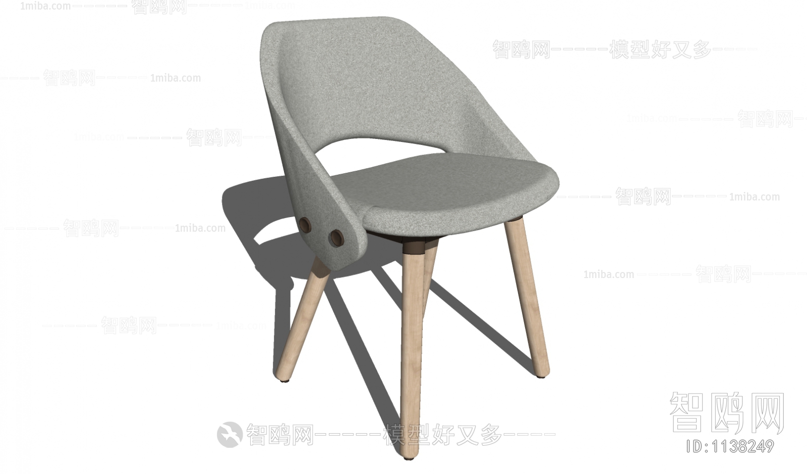 Nordic Style Single Chair