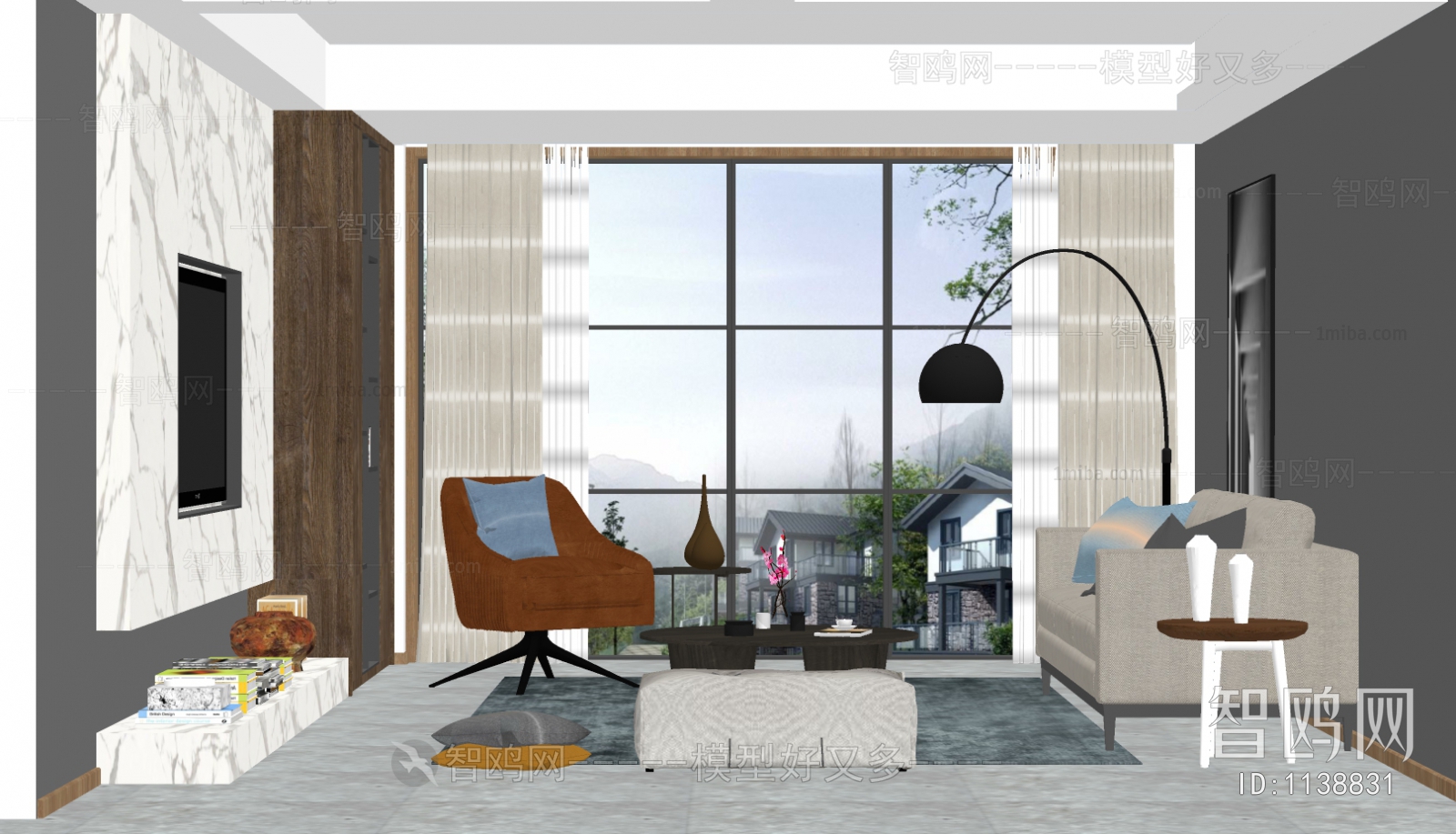 Modern A Living Room