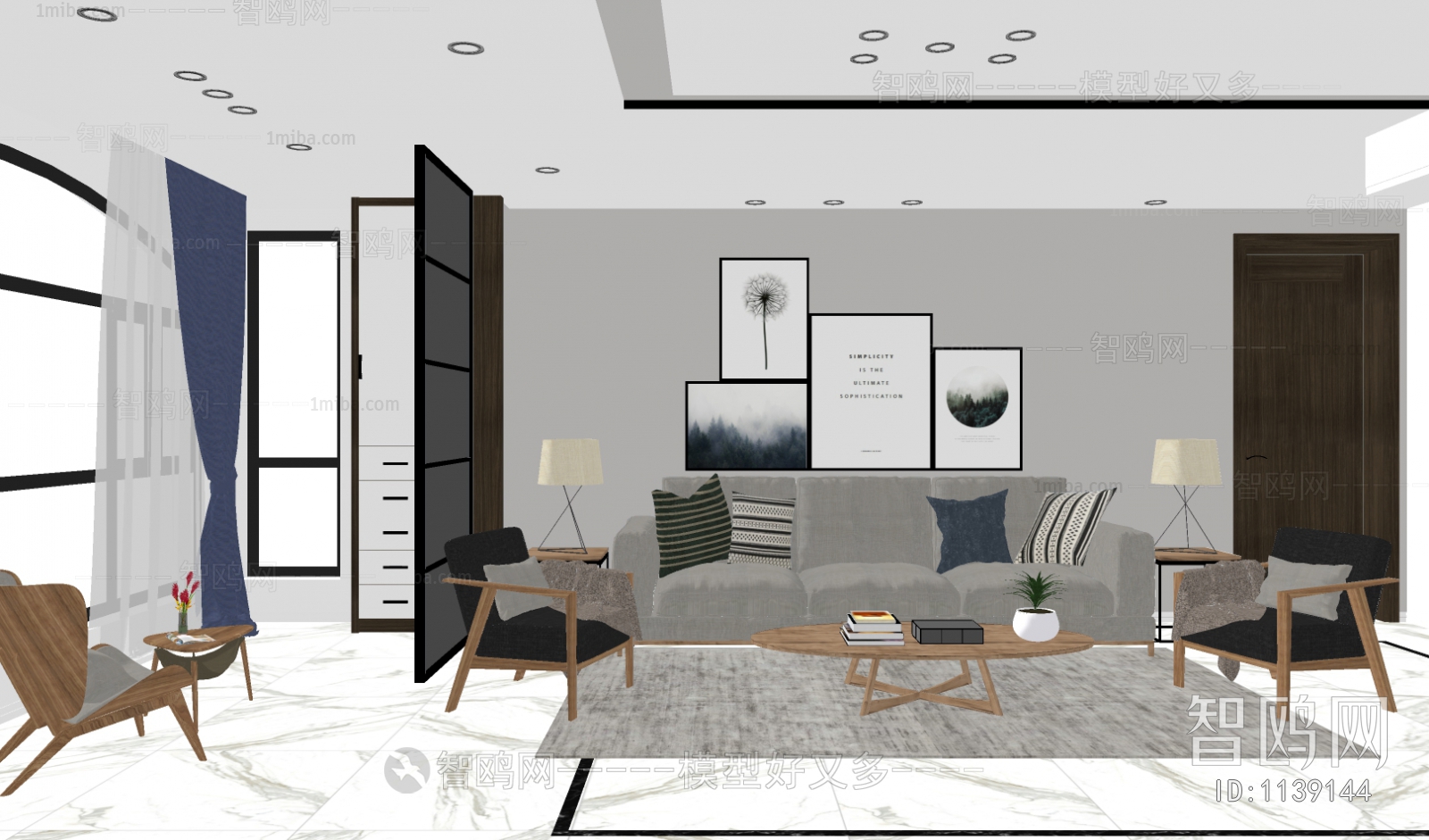 Modern A Living Room