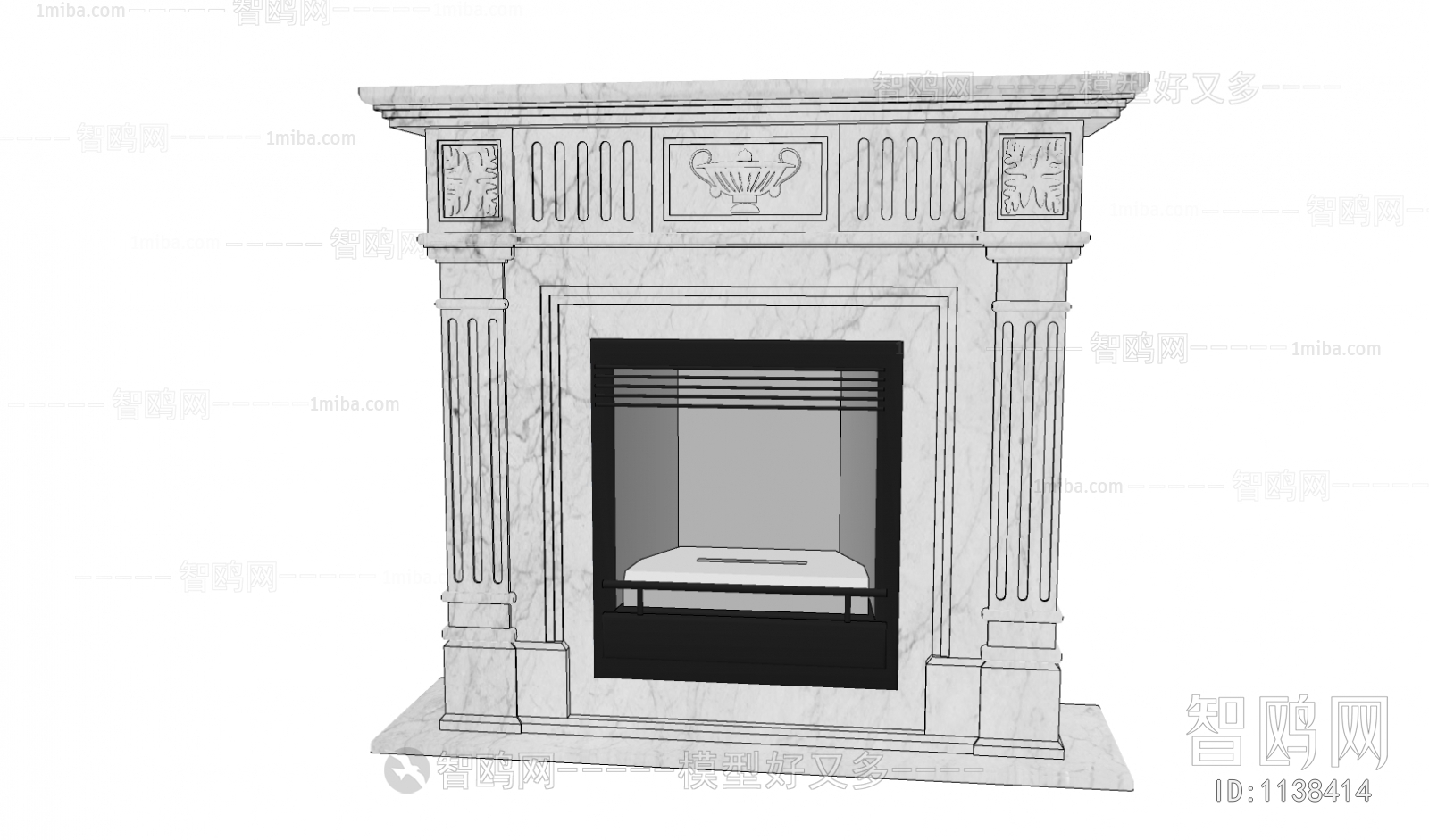 European Style Fireplace