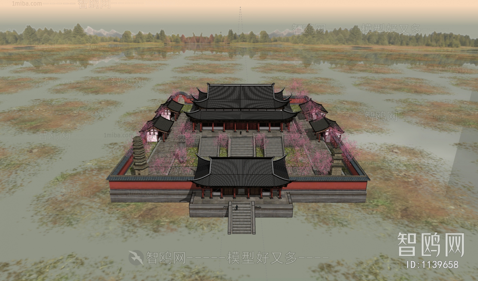 Chinese Style Building Appearance