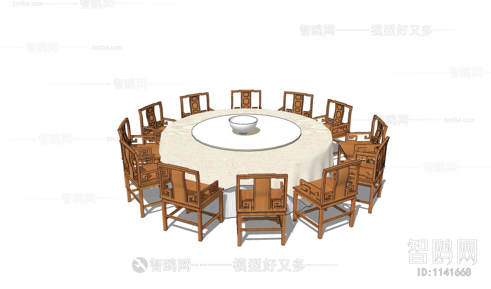 New Chinese Style Dining Table And Chairs