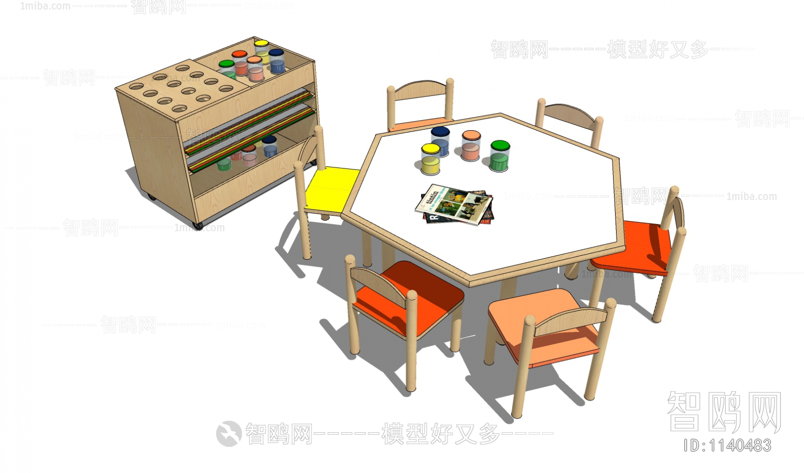 Modern Children's Table/chair