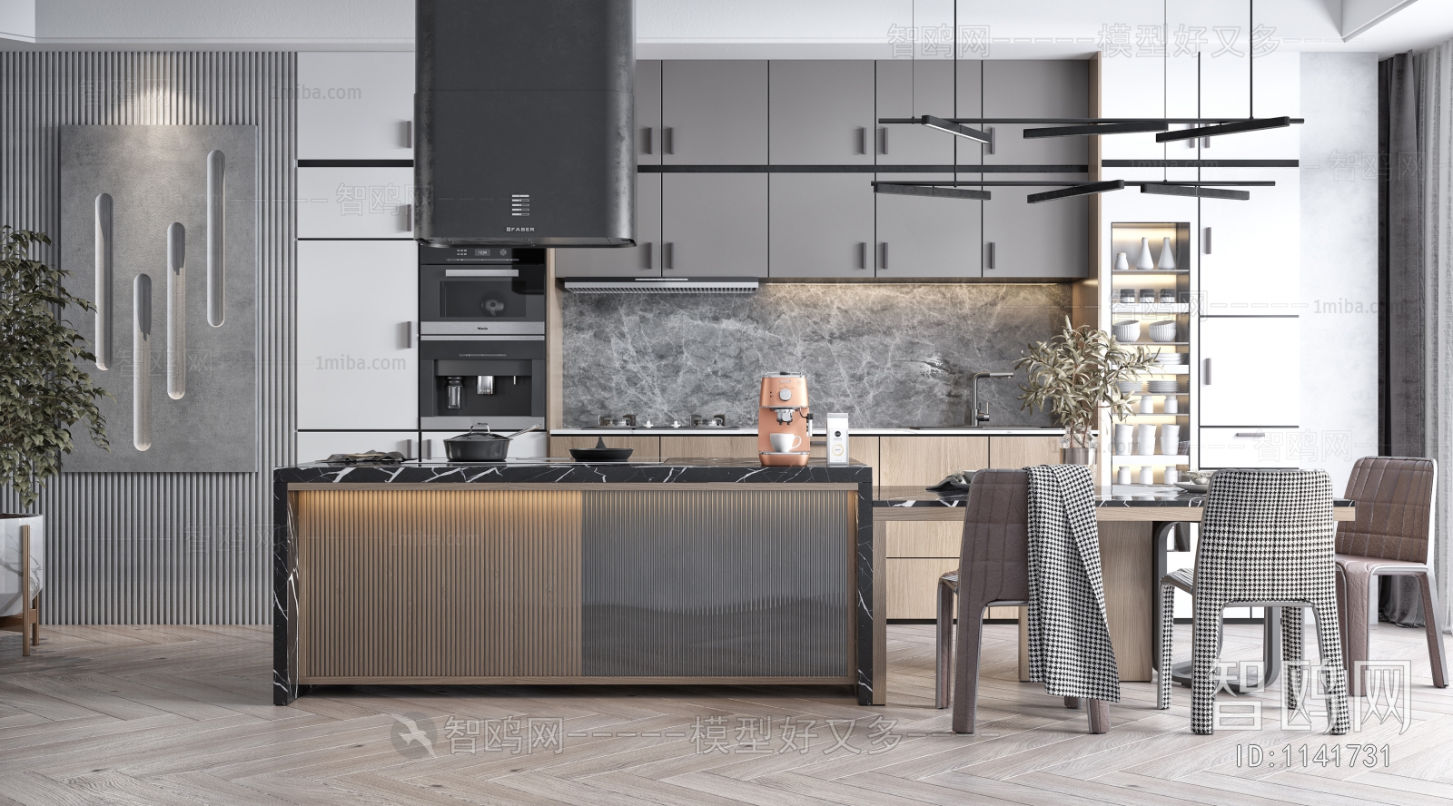 Modern Open Kitchen