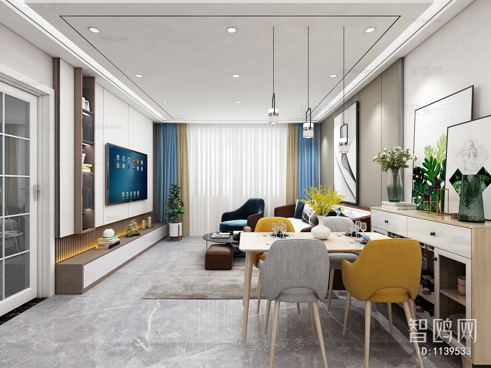 Modern A Living Room