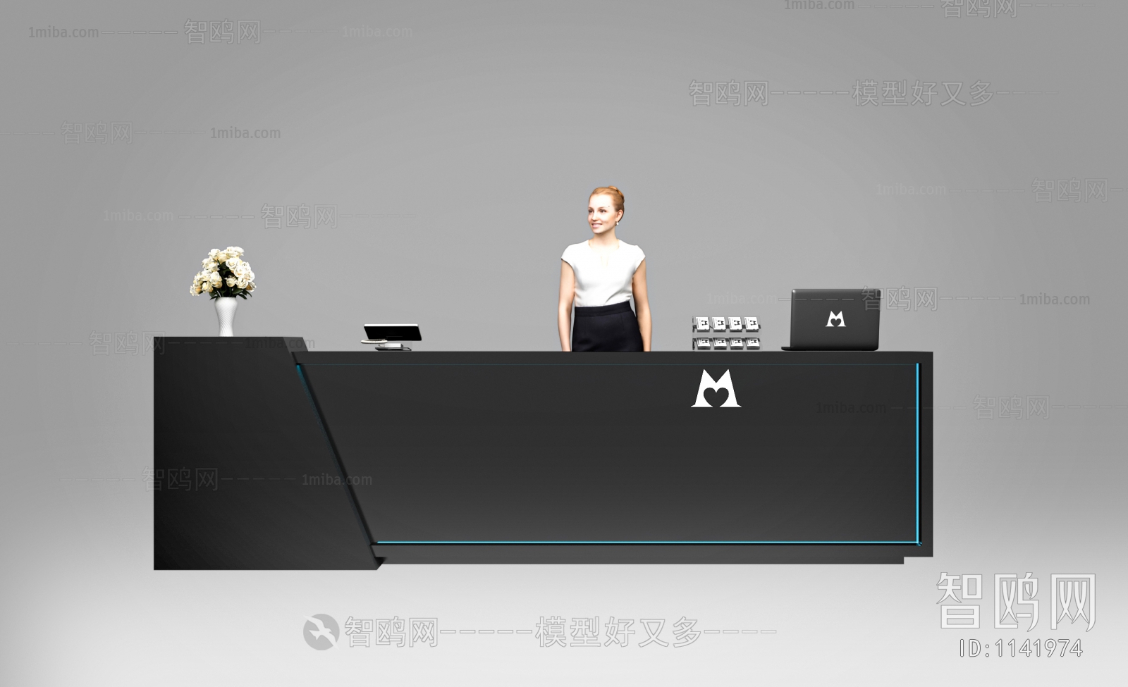 Modern Reception Desk