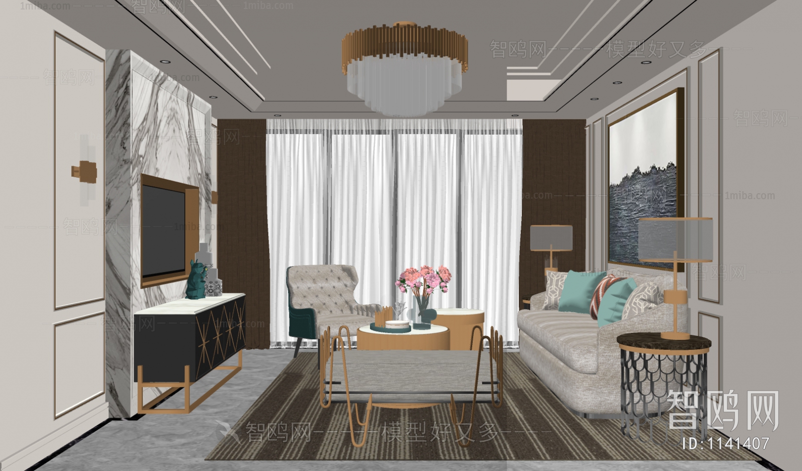 Modern A Living Room