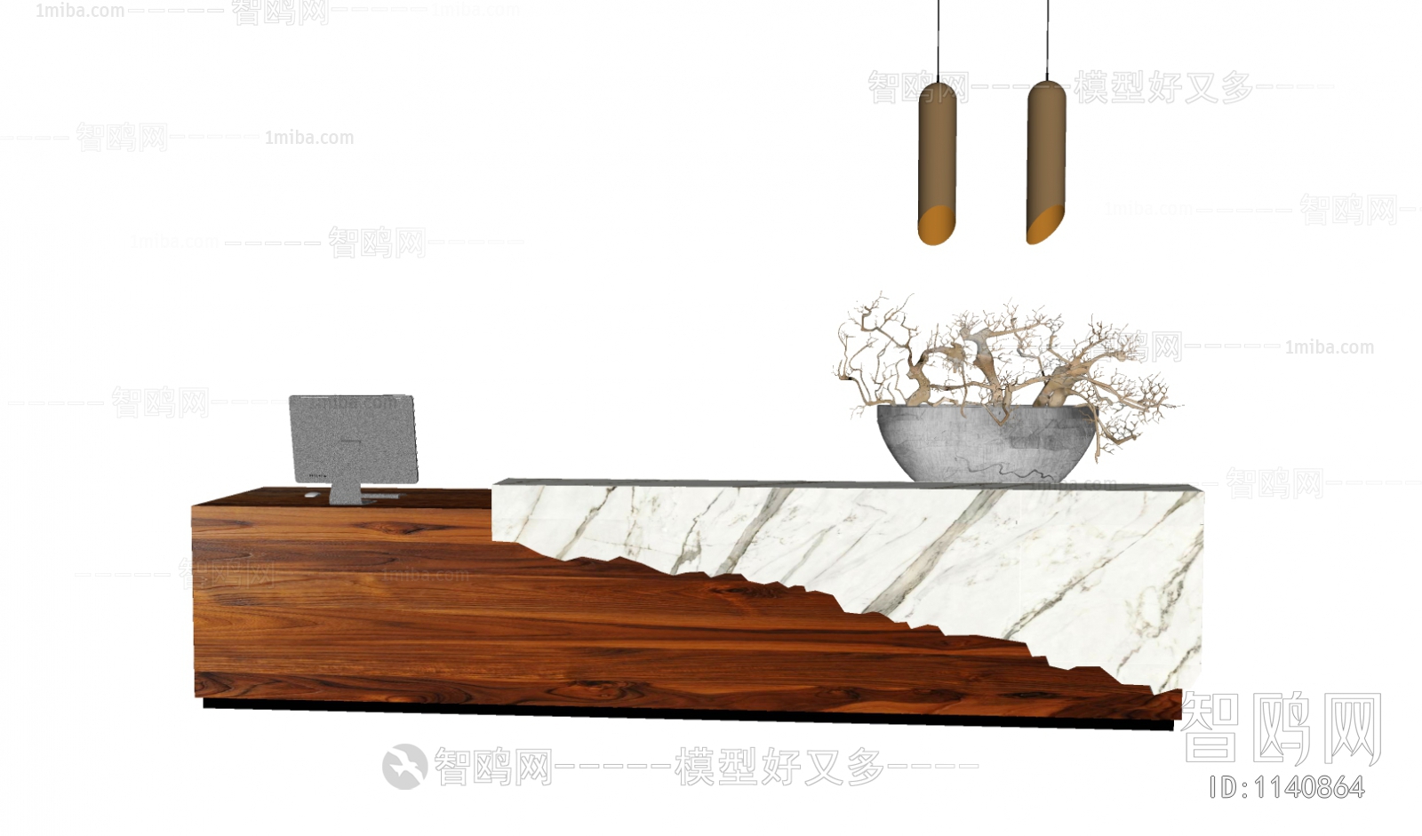Chinese Style The Reception Desk