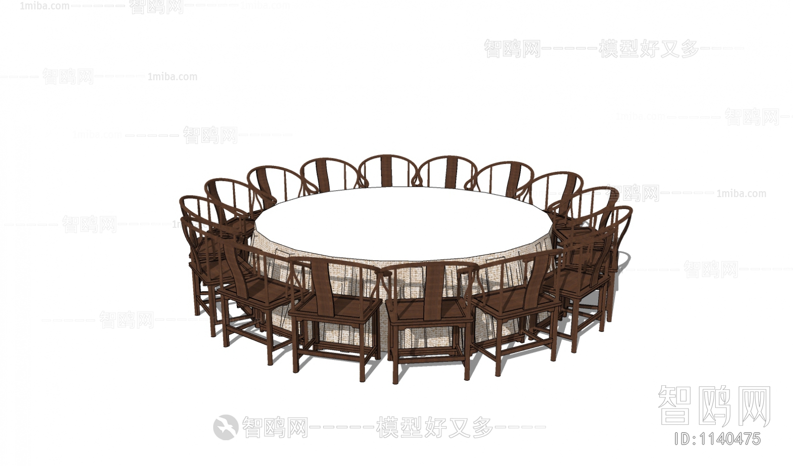 New Chinese Style Dining Table And Chairs